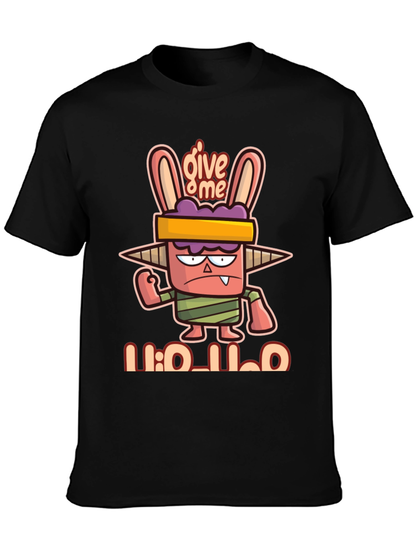 Give Me Holo T-Shirt - Fun Cartoon Style