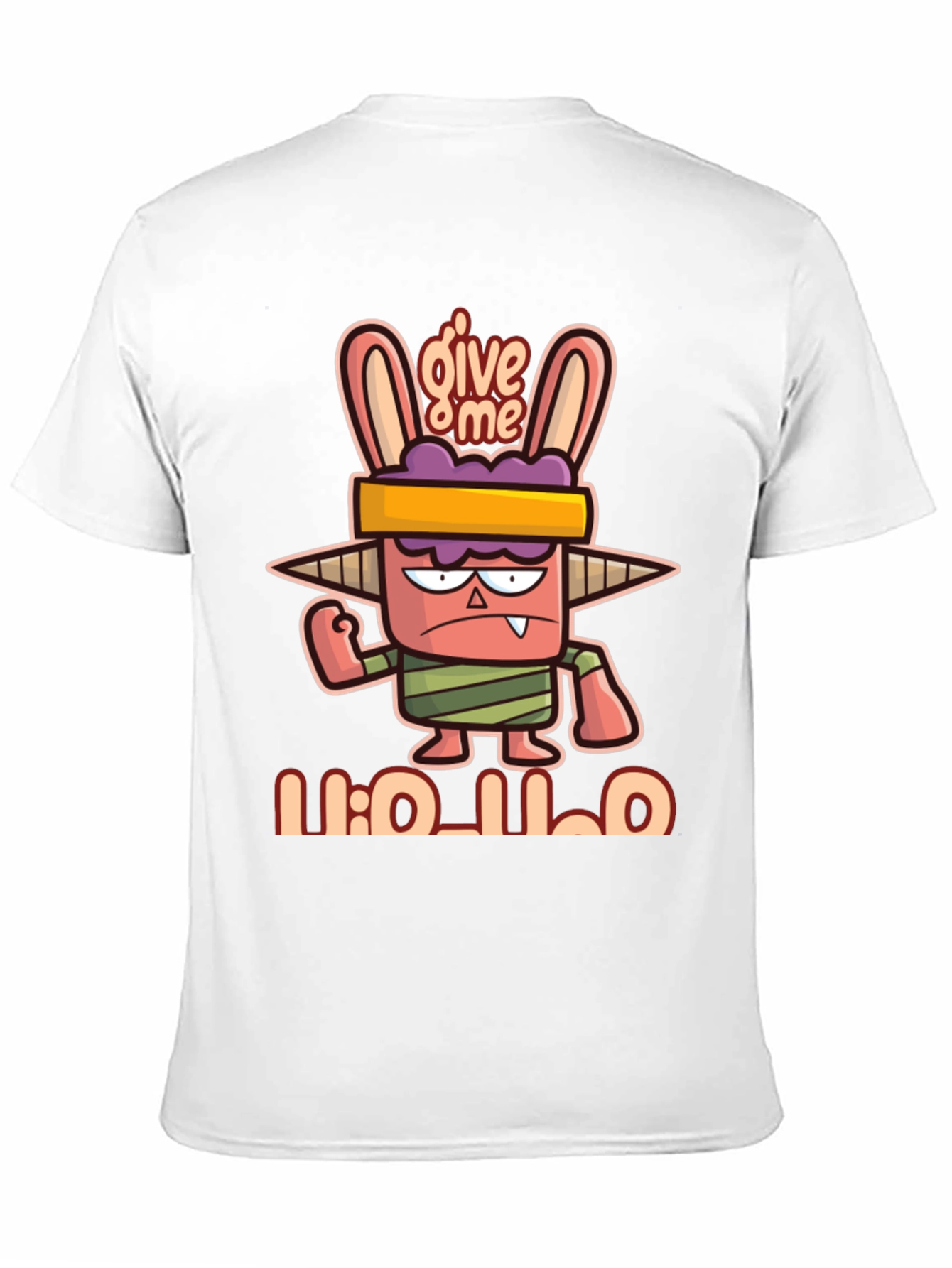 Give Me Holo T-Shirt - Fun Cartoon Style