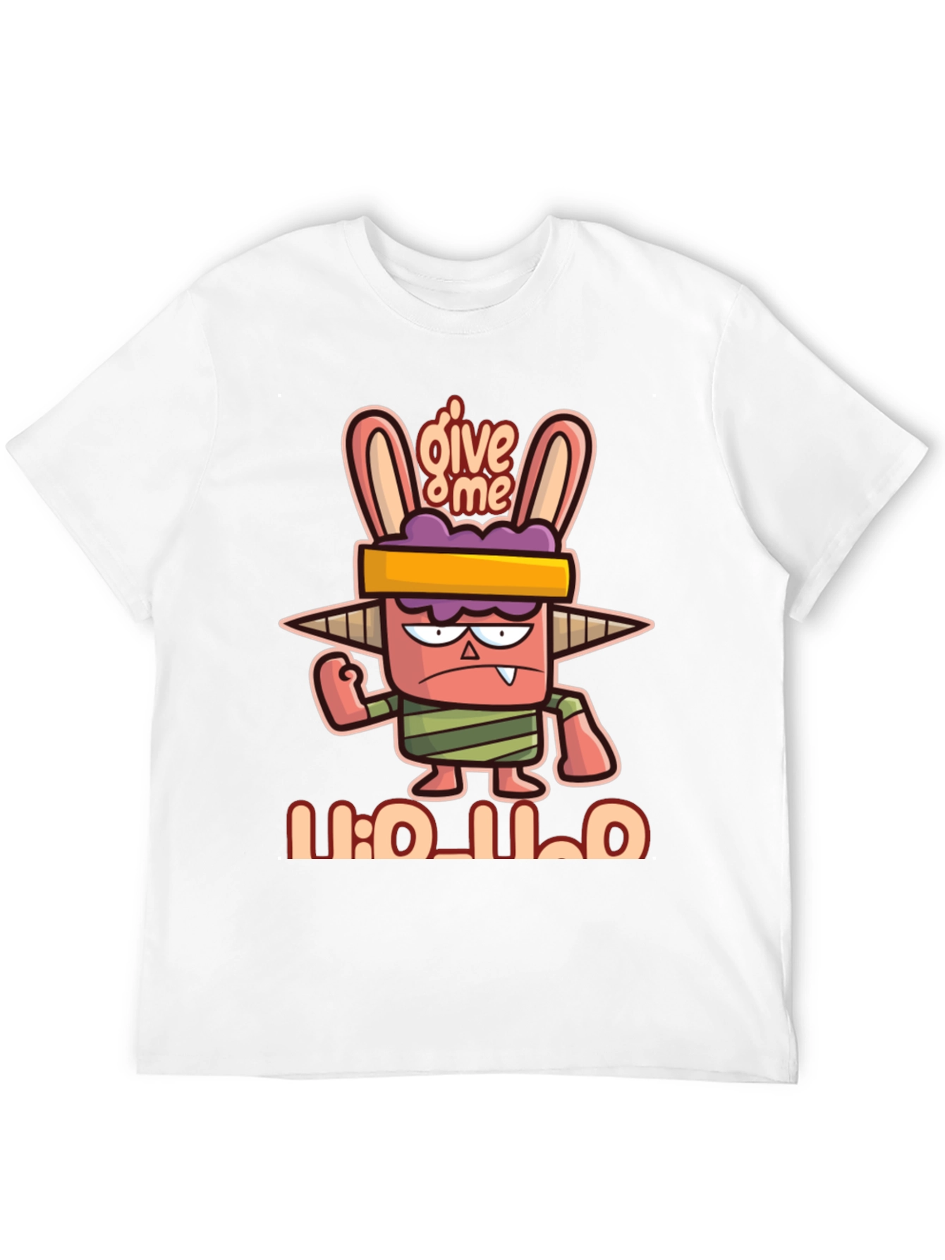 Give Me Holo T-Shirt - Fun Cartoon Style