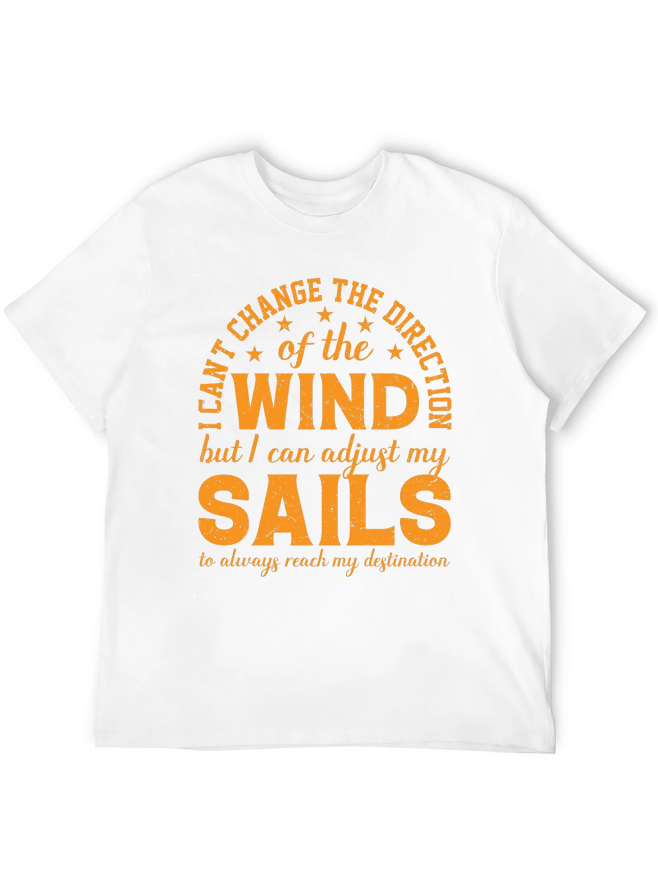 Wind and Sails Graphic T-Shirt: Adjust Your Sails