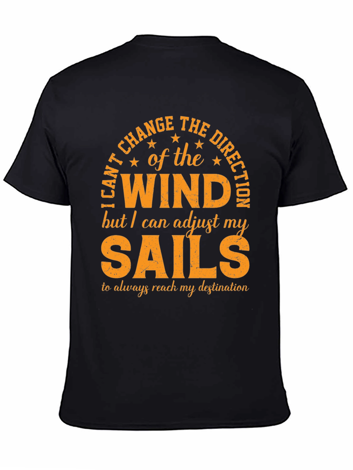 Wind and Sails Graphic T-Shirt: Adjust Your Sails