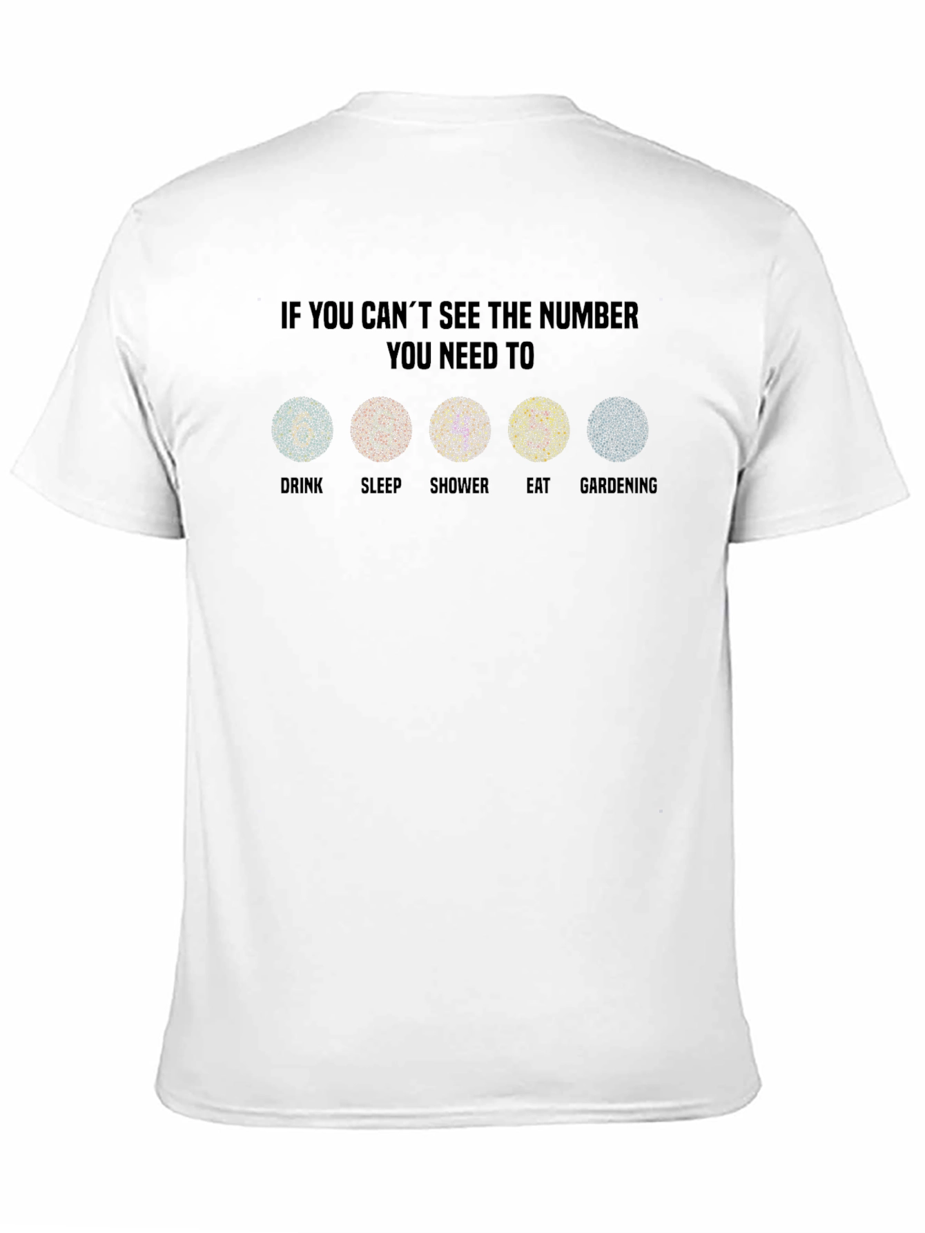 Color Blindness Test T-Shirt