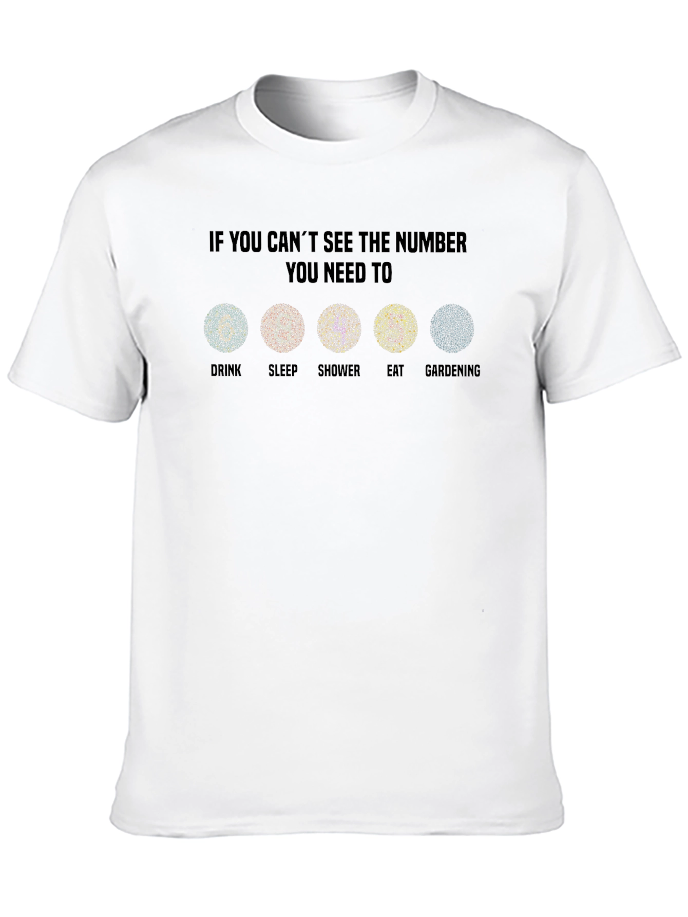 Color Blindness Test T-Shirt