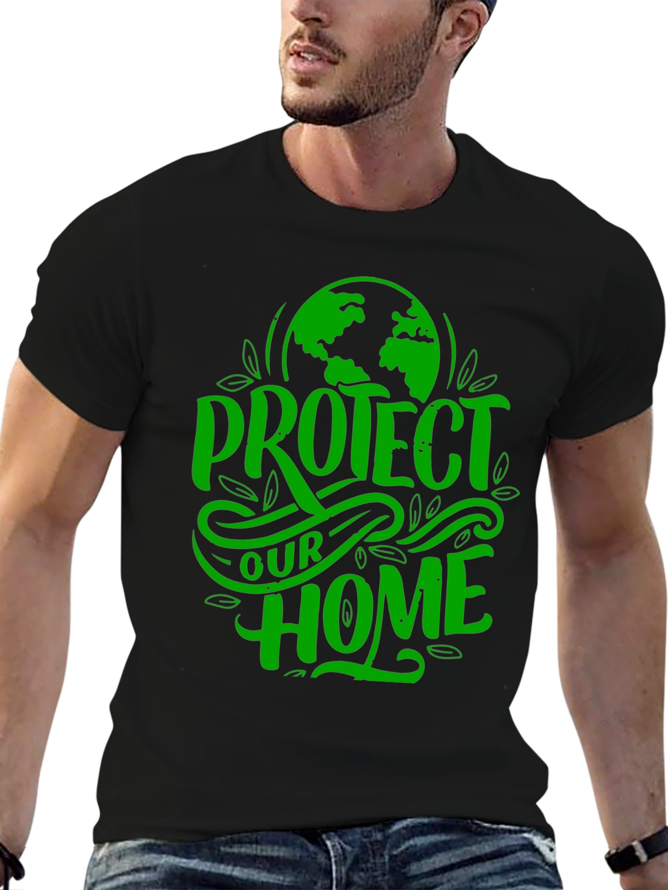 Protect Our Home Graphic T-Shirt - Earth Day Tee