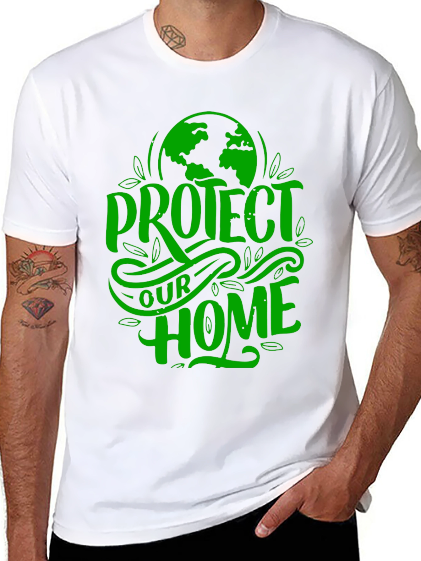 Protect Our Home Graphic T-Shirt - Earth Day Tee