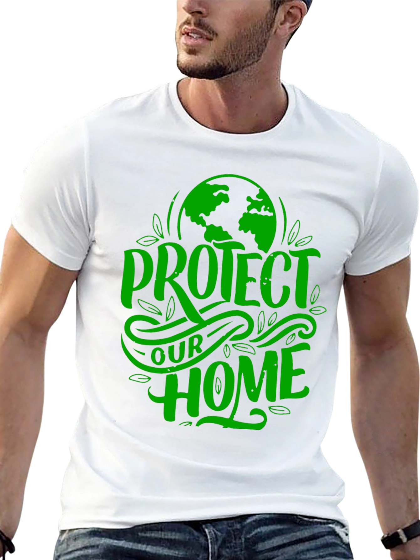 Protect Our Home Graphic T-Shirt - Earth Day Tee