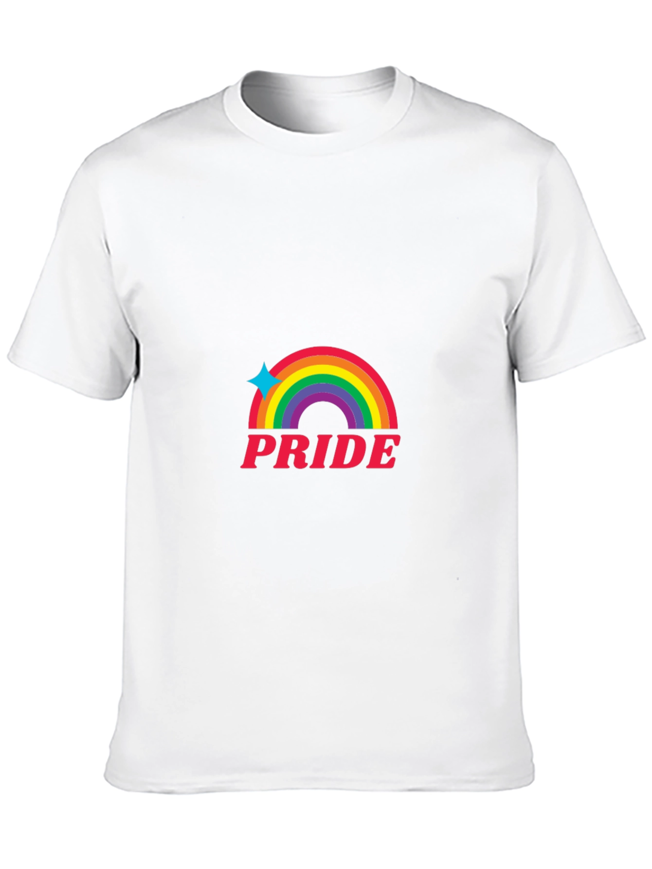 Pride Rainbow Graphic Tee