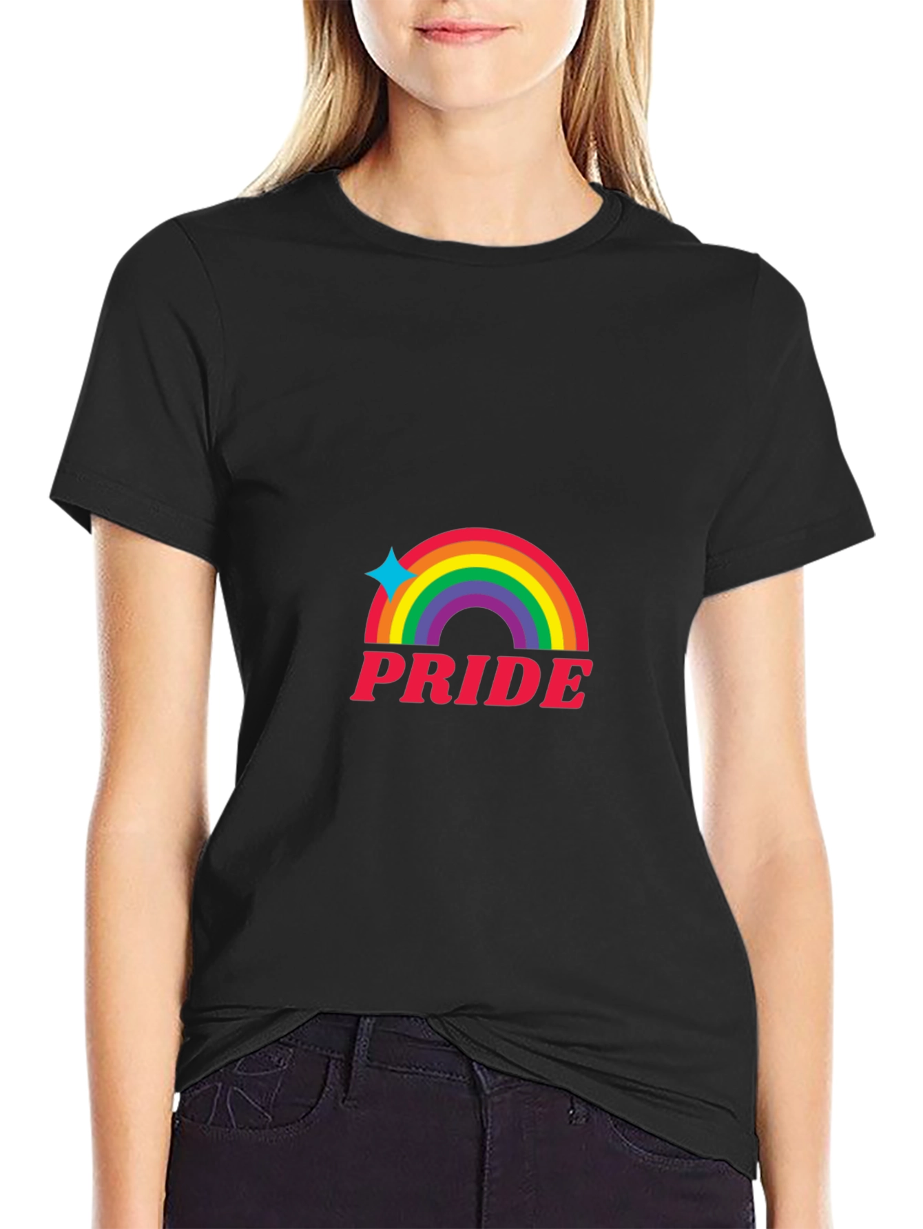 Pride Rainbow Graphic Tee