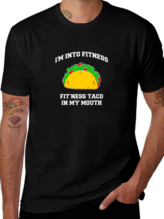 Fitness Taco T-Shirt - Funny Foodie Gym Tee