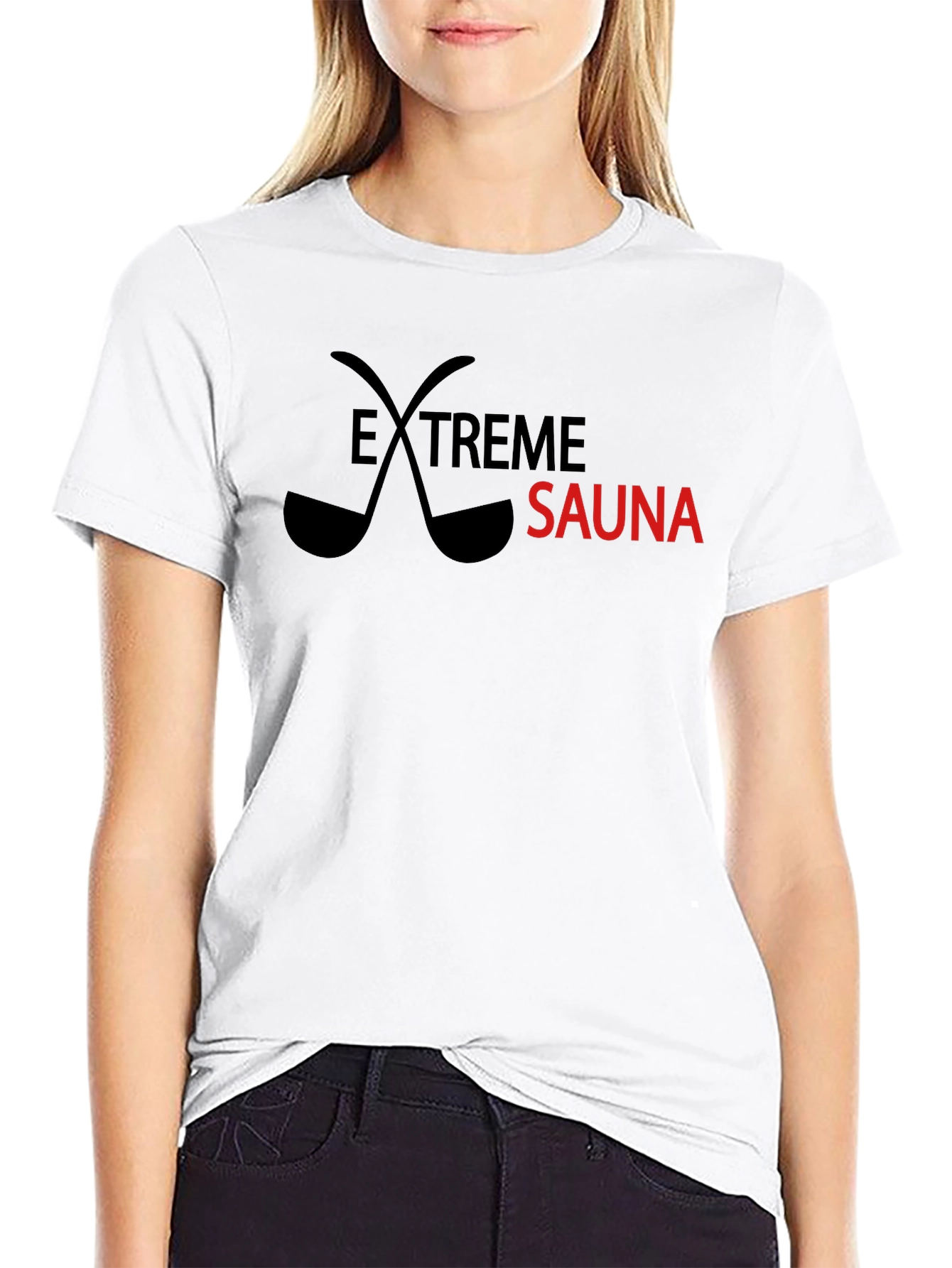 Extreme Sauna Black Cotton T-Shirt