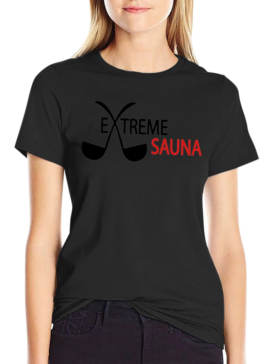 Extreme Sauna Black Cotton T-Shirt