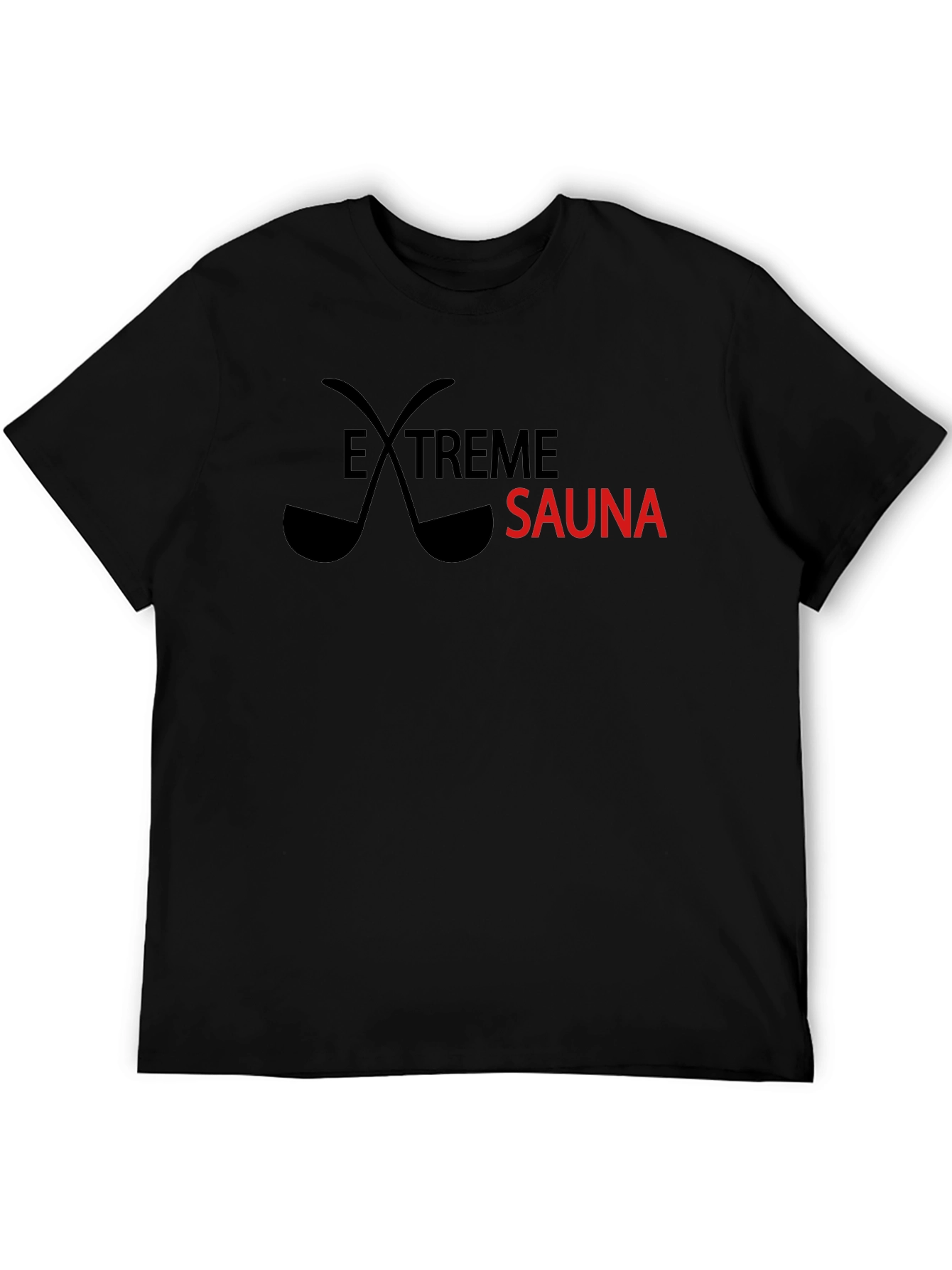 Extreme Sauna Black Cotton T-Shirt