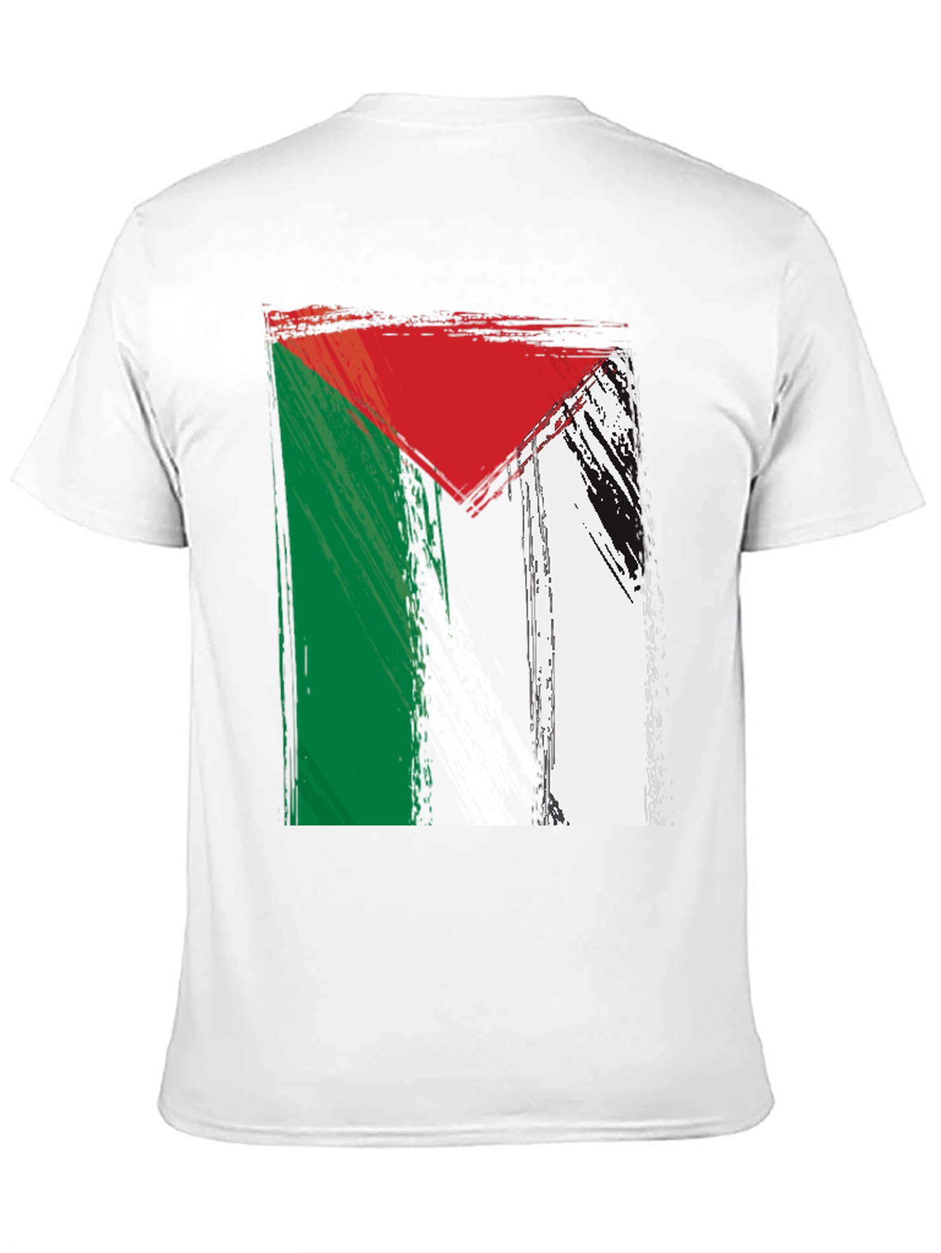 Palestine Flag T-Shirt - Distressed Graphic Tee