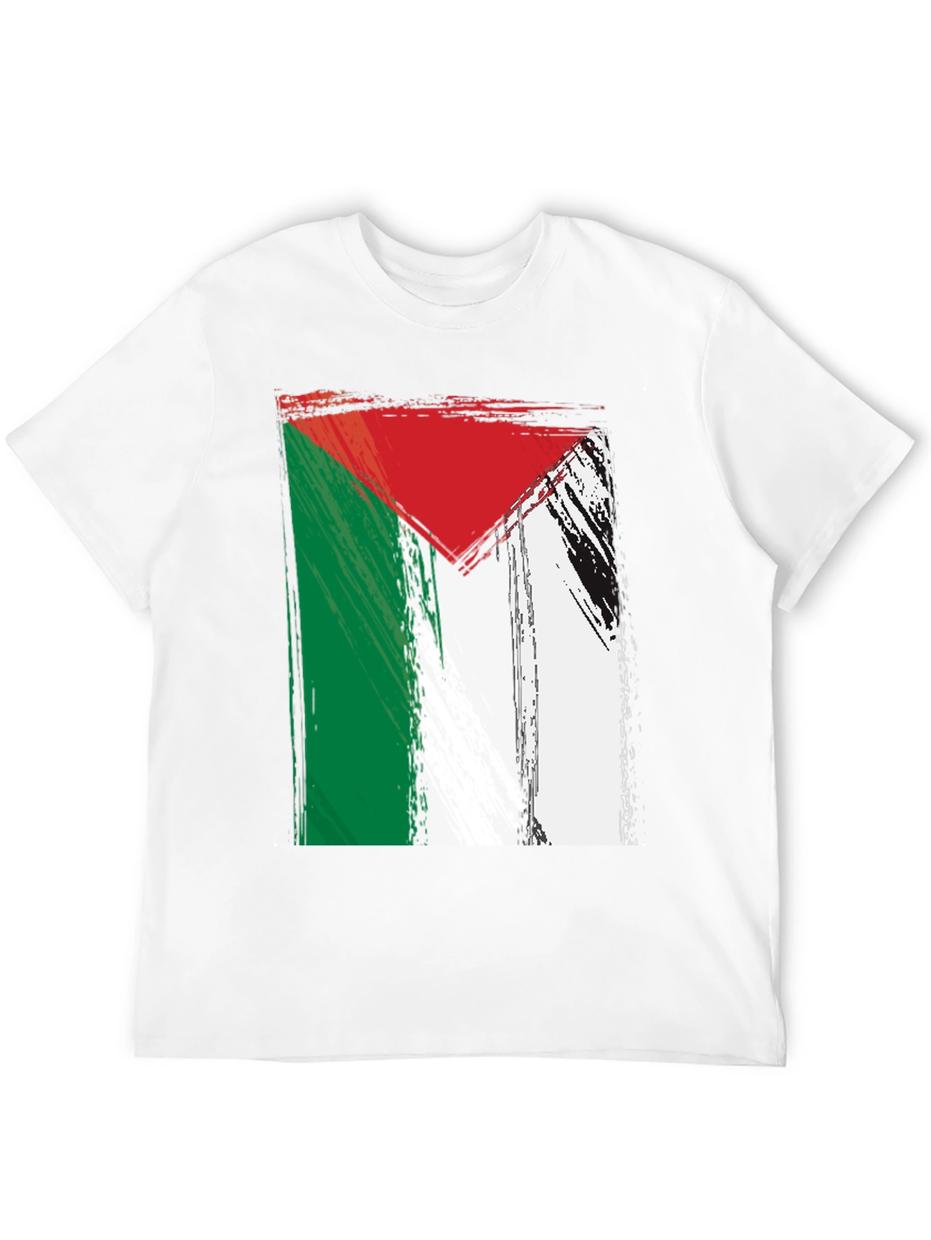 Palestine Flag T-Shirt - Distressed Graphic Tee