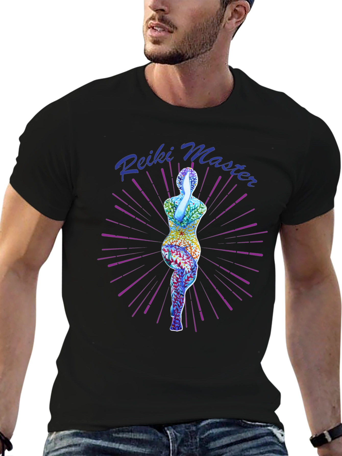 Reiki Master Graphic T-Shirt - Spiritual Yoga Tee