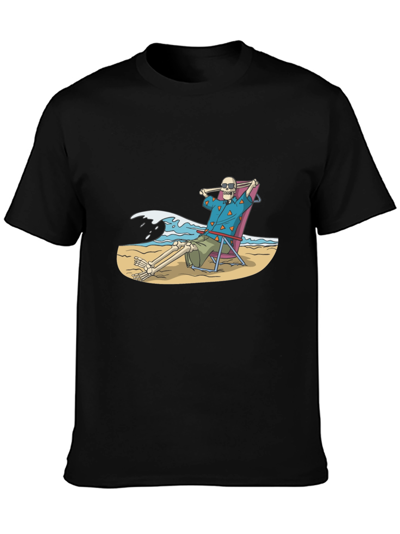 Skeleton Beach Relax T-Shirt