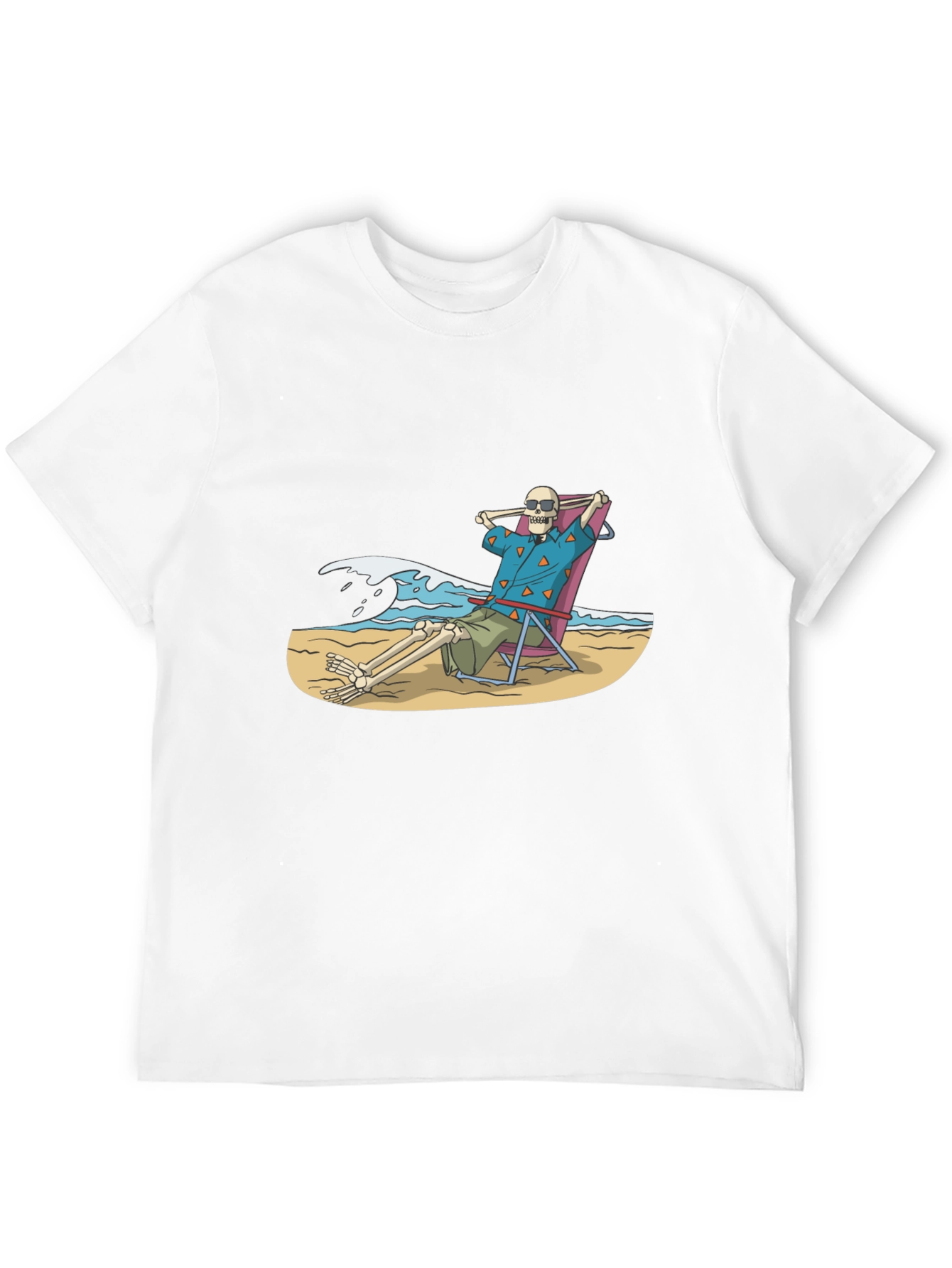 Skeleton Beach Relax T-Shirt