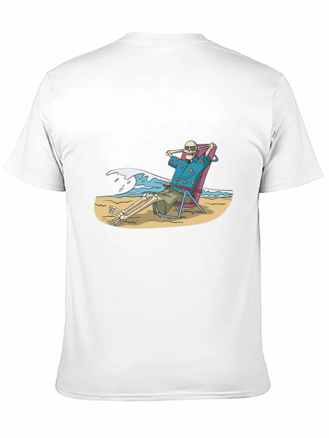 Skeleton Beach Relax T-Shirt