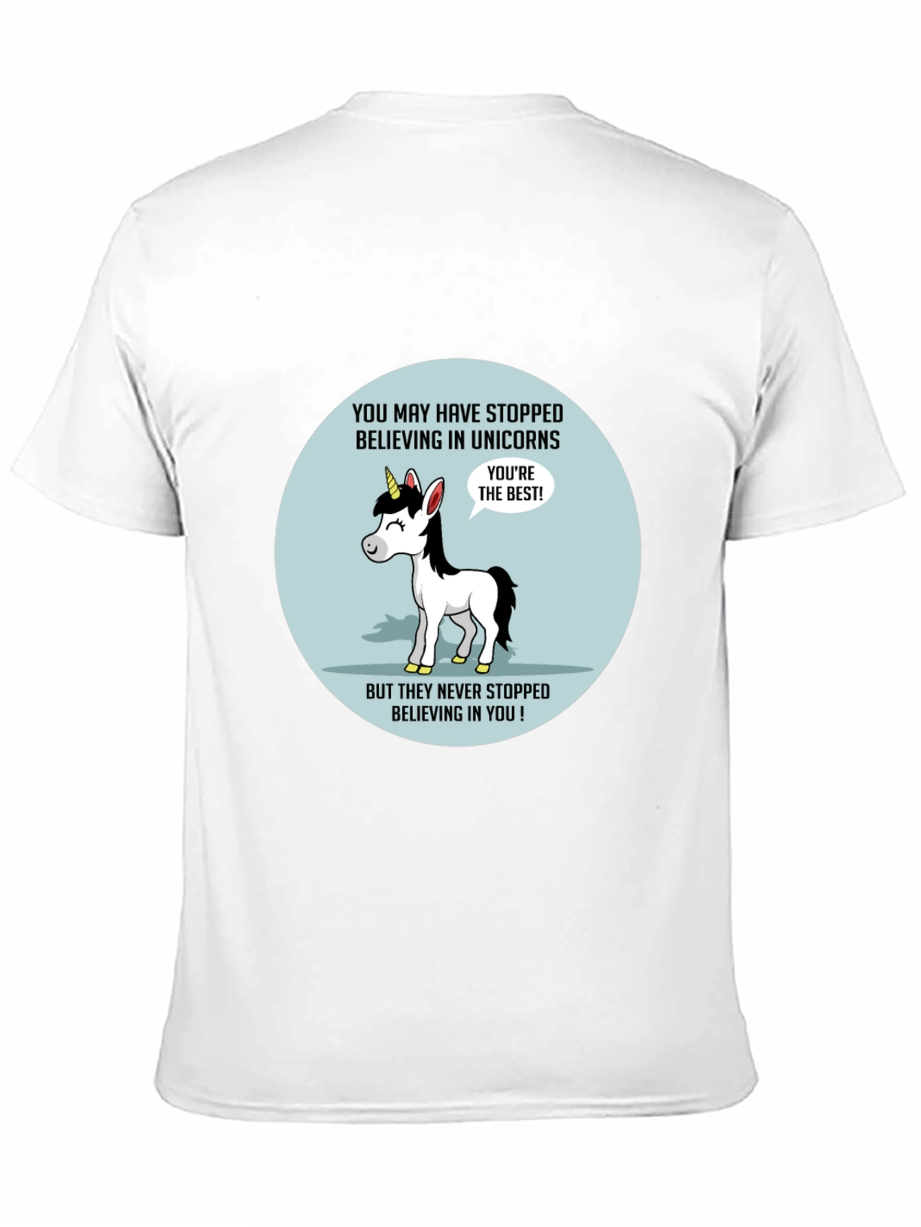 Unicorn Believer T-Shirt - Black