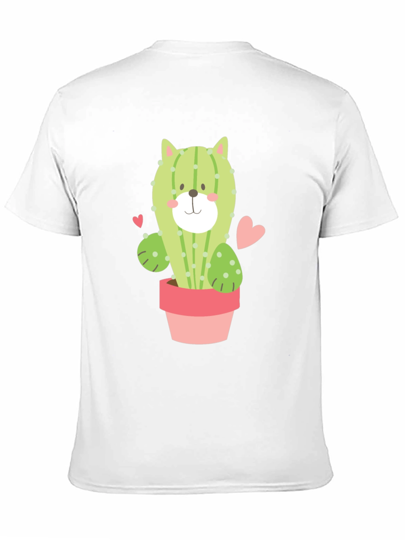 Cactus Cat T-Shirt - Unique Graphic Tee