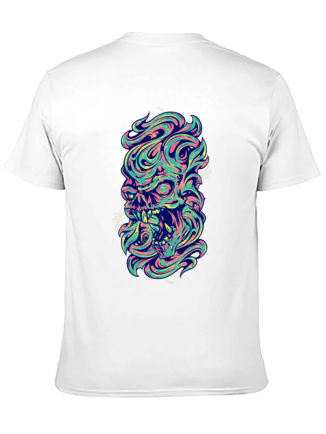 Skull Graphic Tee - Mens Black T-Shirt