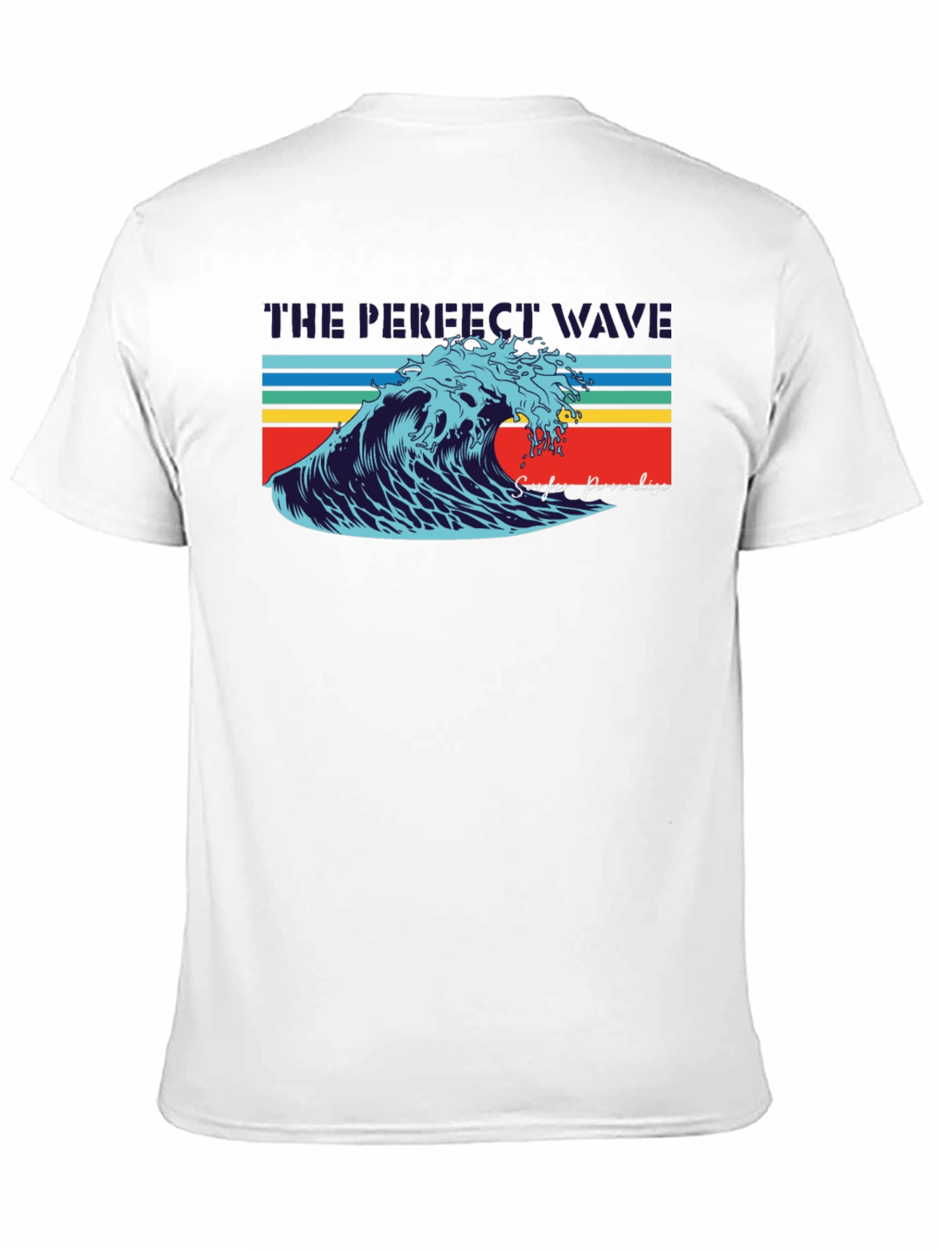 The Perfect Wave Surfer Paradise Graphic Tee