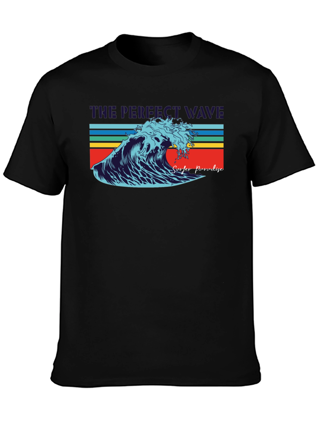 The Perfect Wave Surfer Paradise Graphic Tee