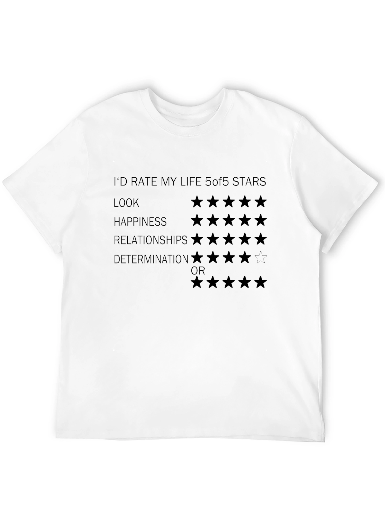 5-Star Life Mens Graphic T-Shirt