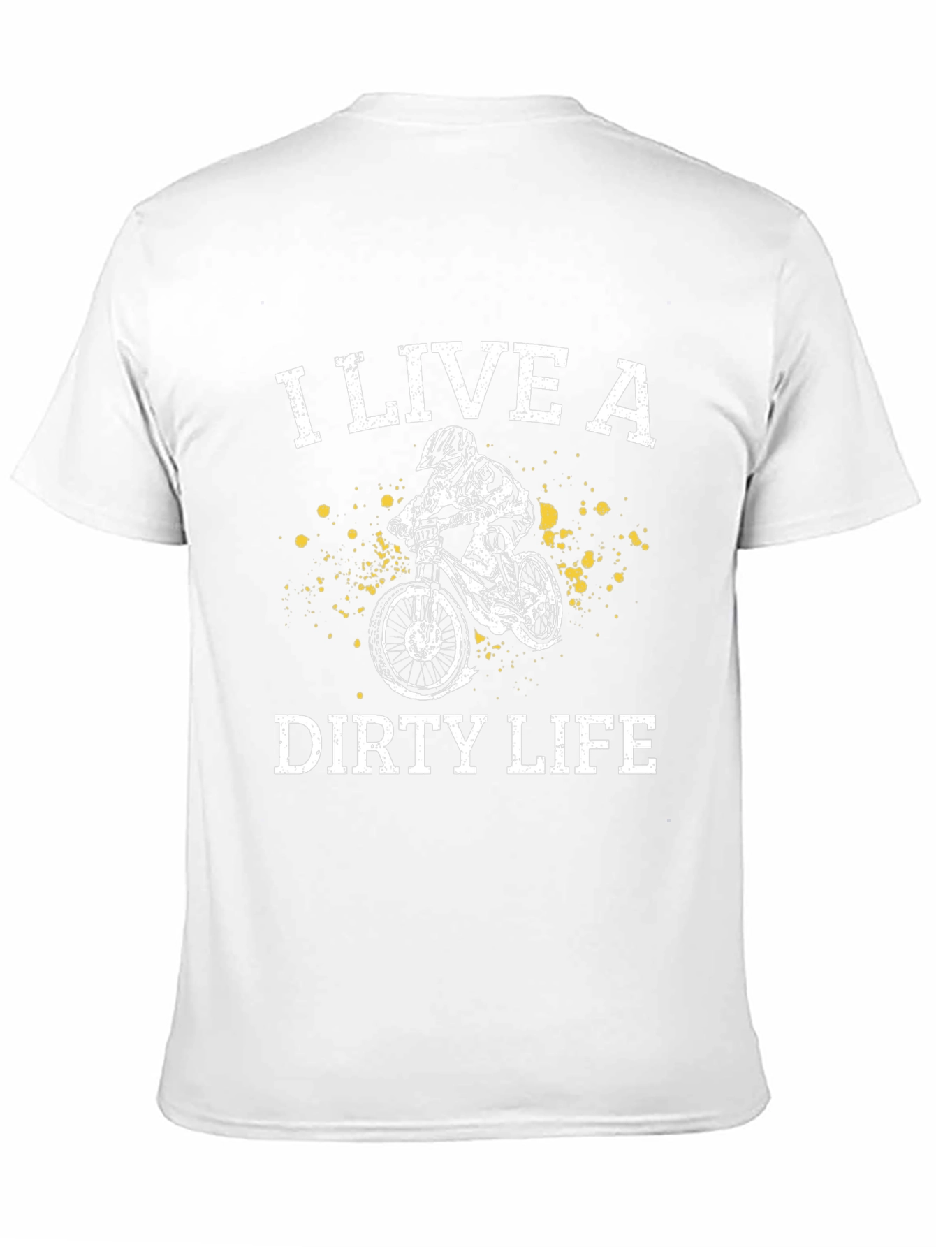 I Live a Dirty Life T-Shirt Black Man