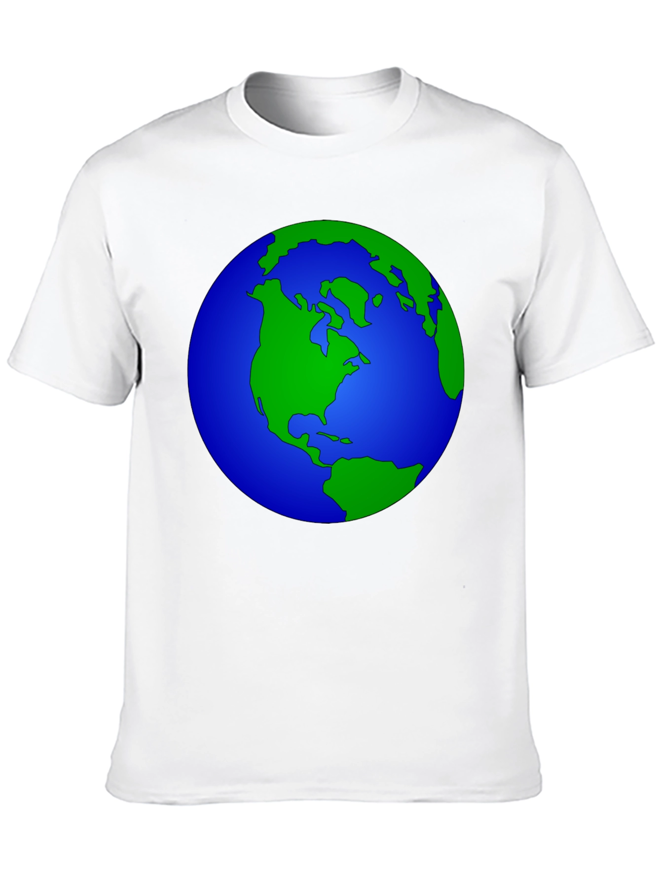 Earth Graphic Black T-Shirt - Global Awareness Tee