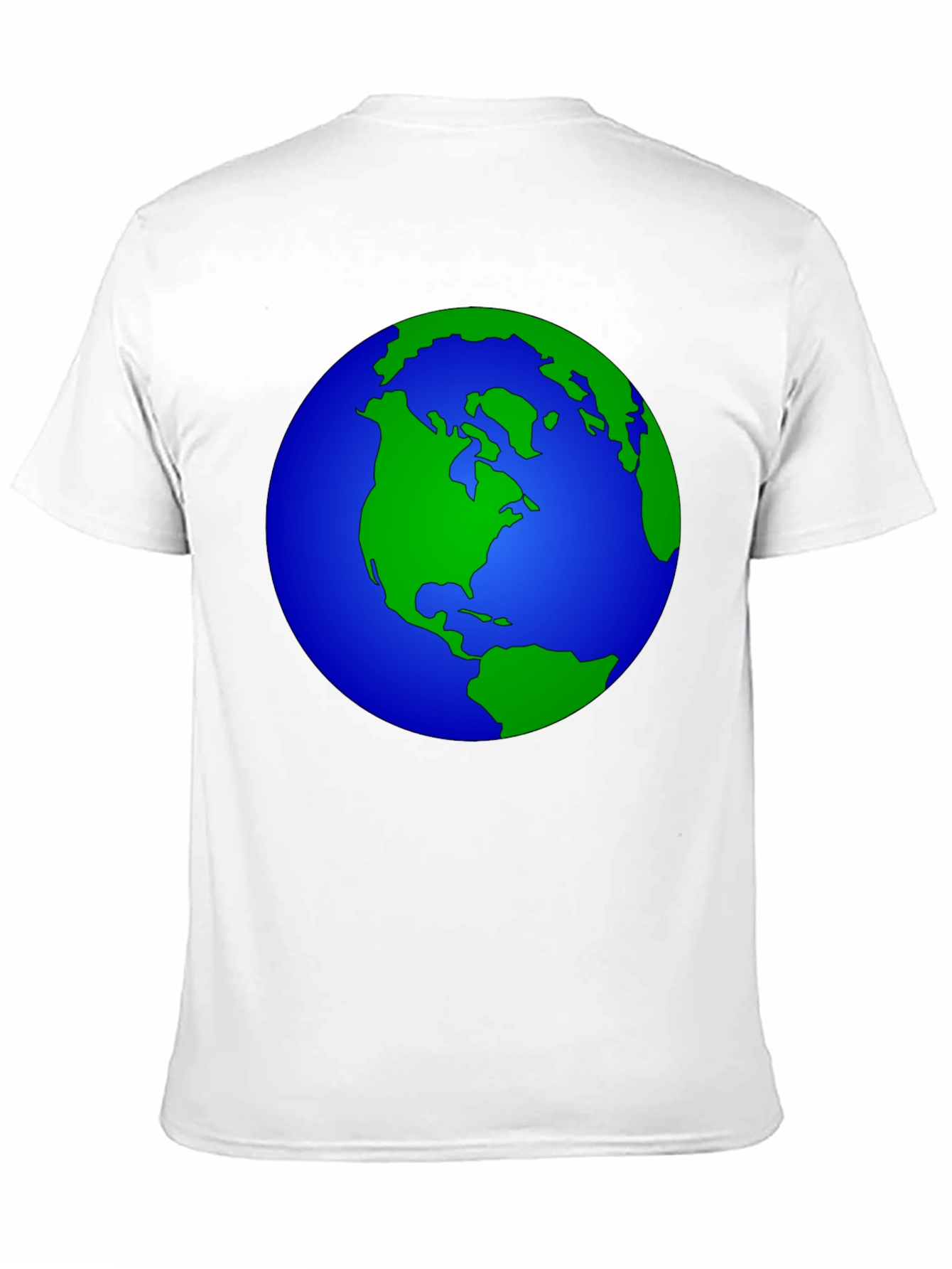 Earth Graphic Black T-Shirt - Global Awareness Tee