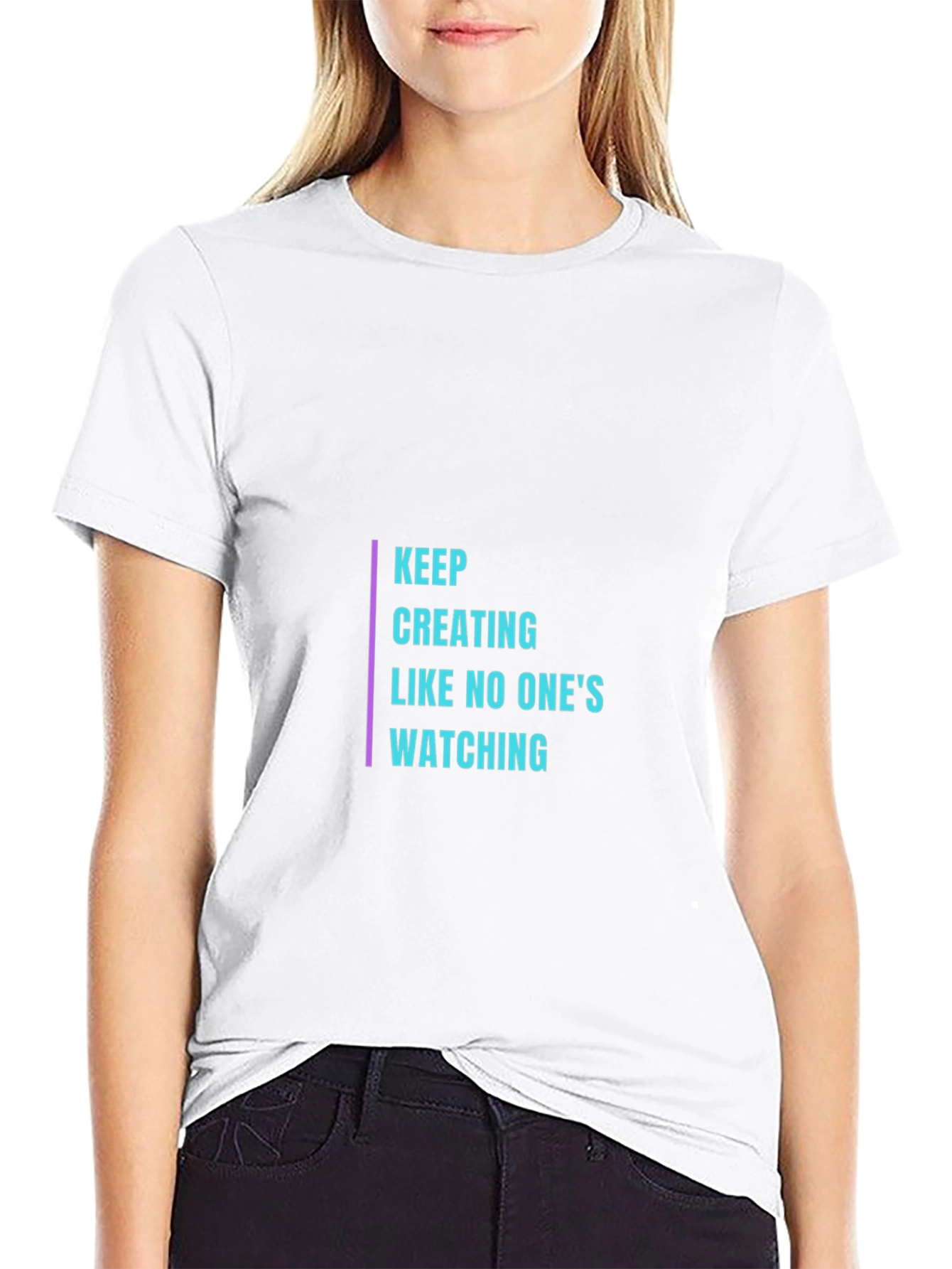 Keep Creating T-Shirt - Inspiring Design