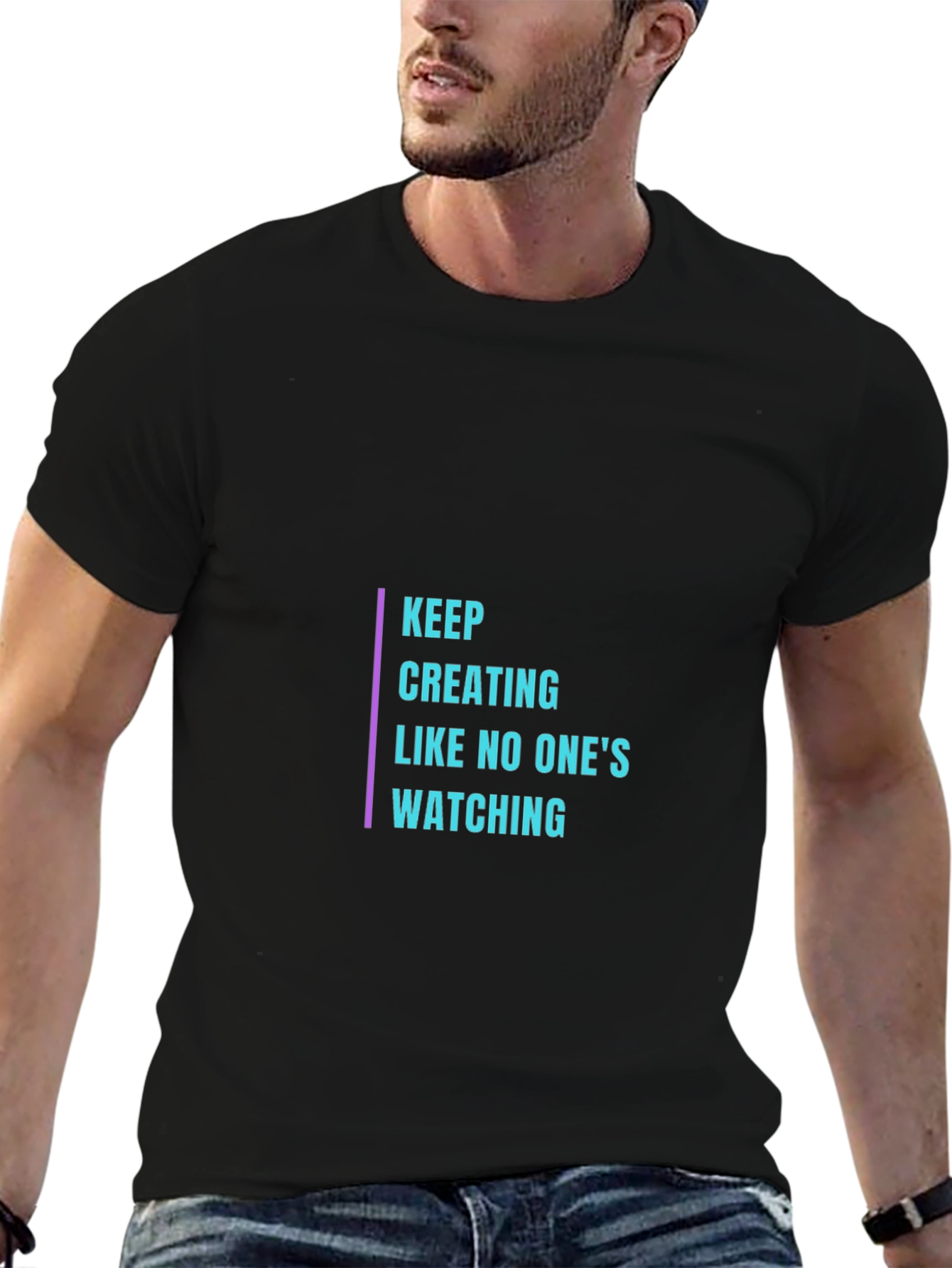 Keep Creating T-Shirt - Inspiring Design