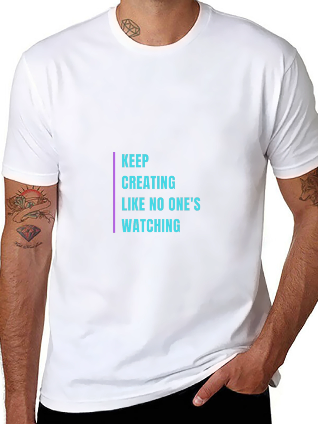 Keep Creating T-Shirt - Inspiring Design