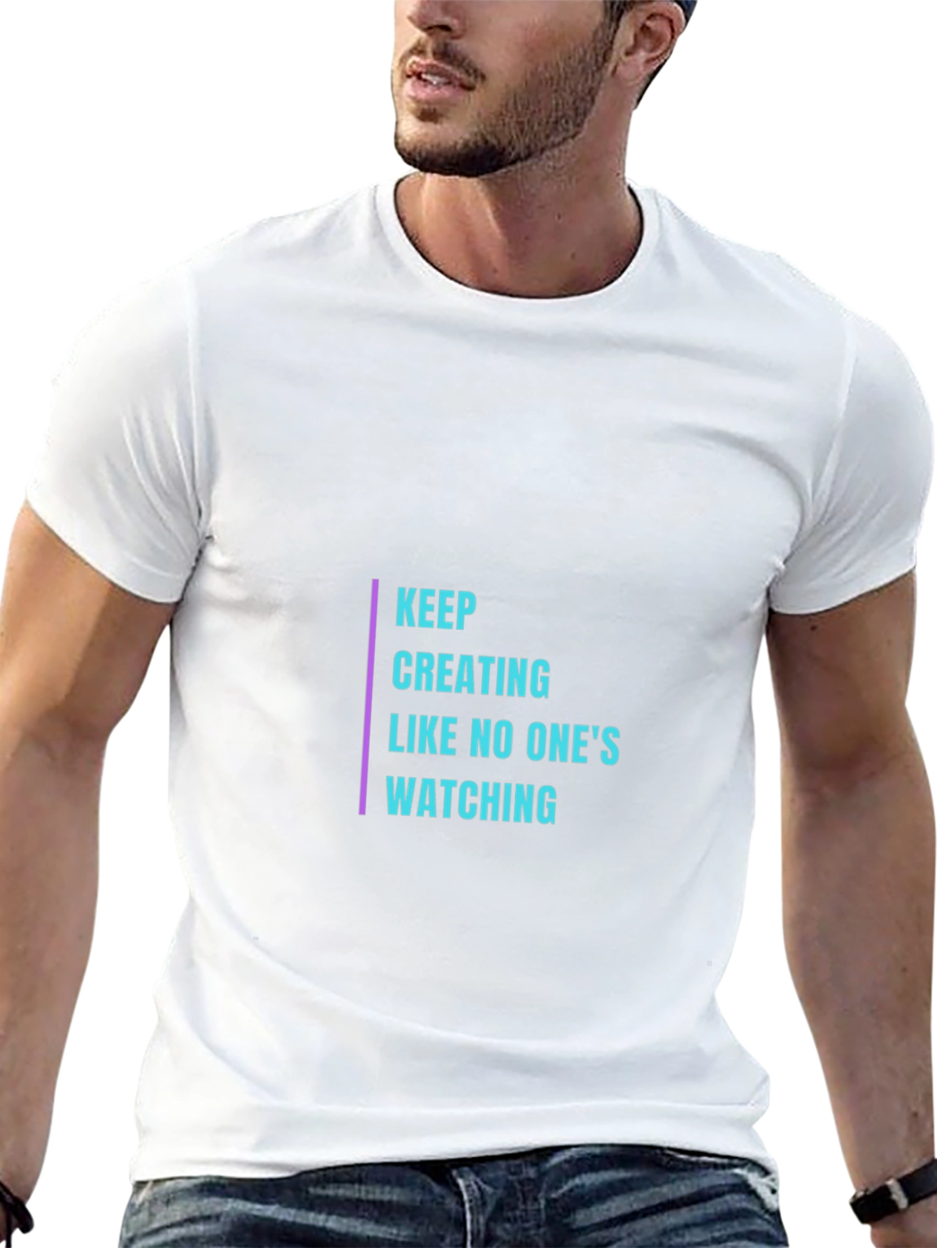 Keep Creating T-Shirt - Inspiring Design