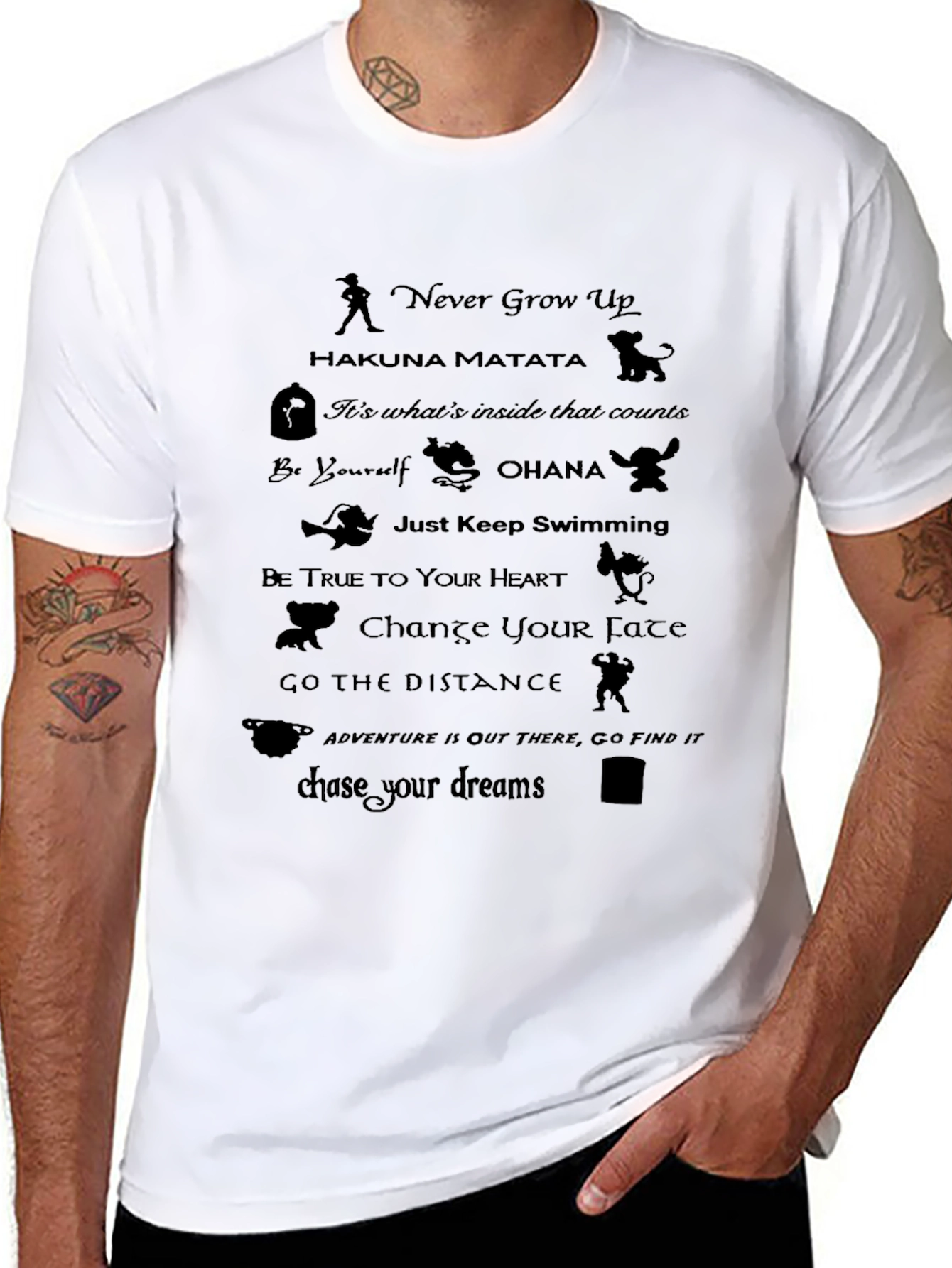 Disney Inspired Motivational Quote T-Shirt