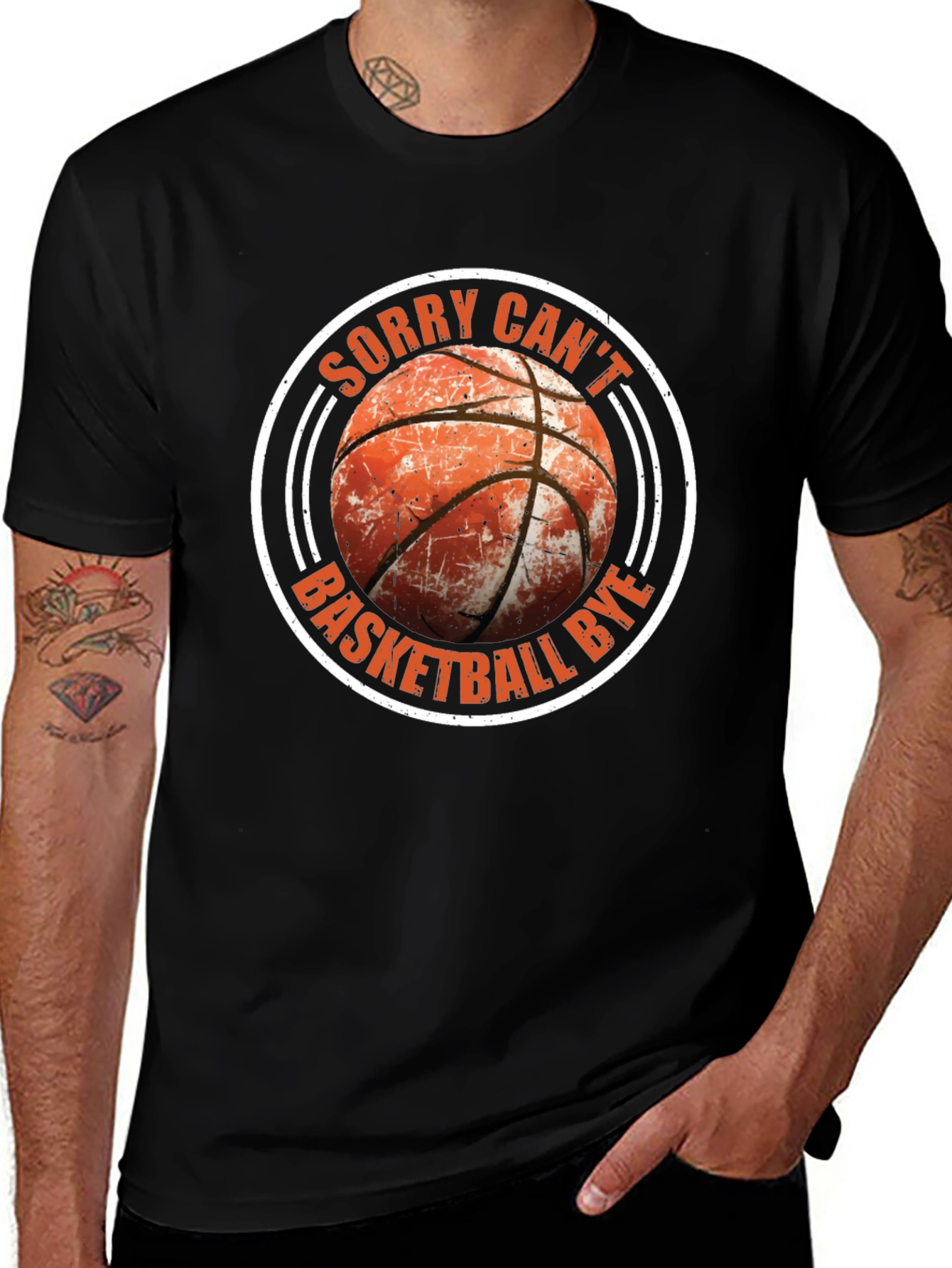 Sorry Cant Basketball Bye T-Shirt