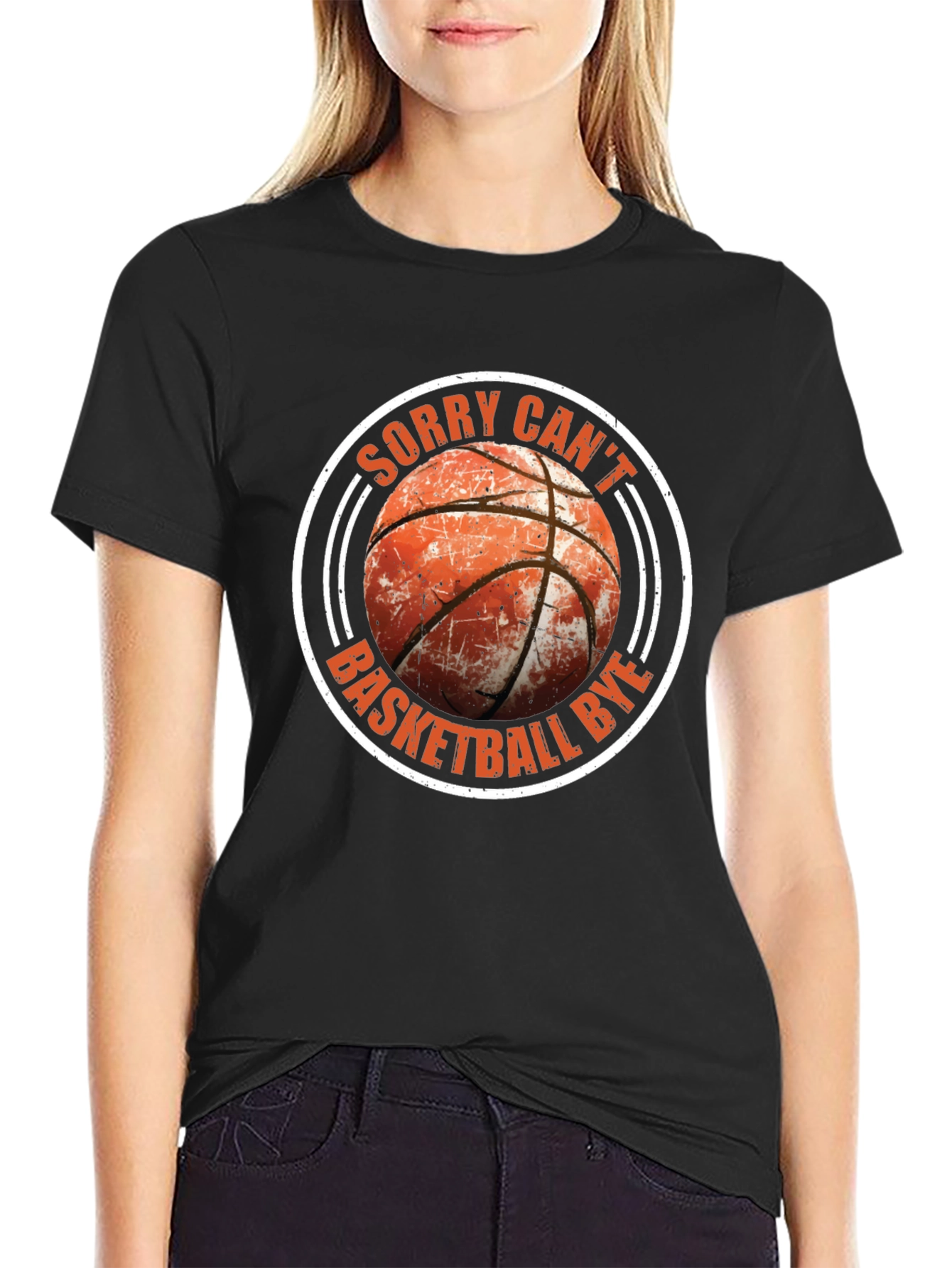 Sorry Cant Basketball Bye T-Shirt