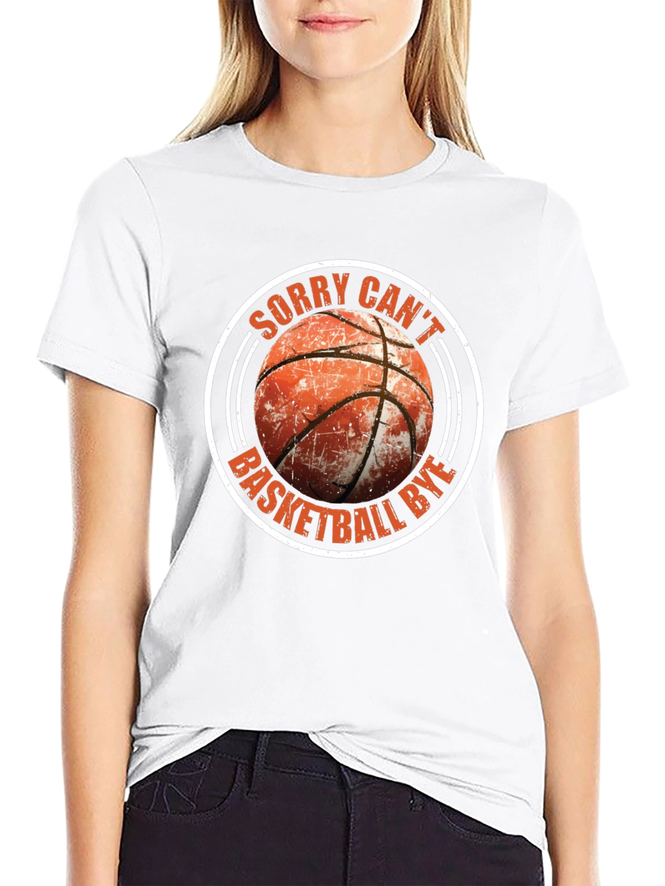 Sorry Cant Basketball Bye T-Shirt