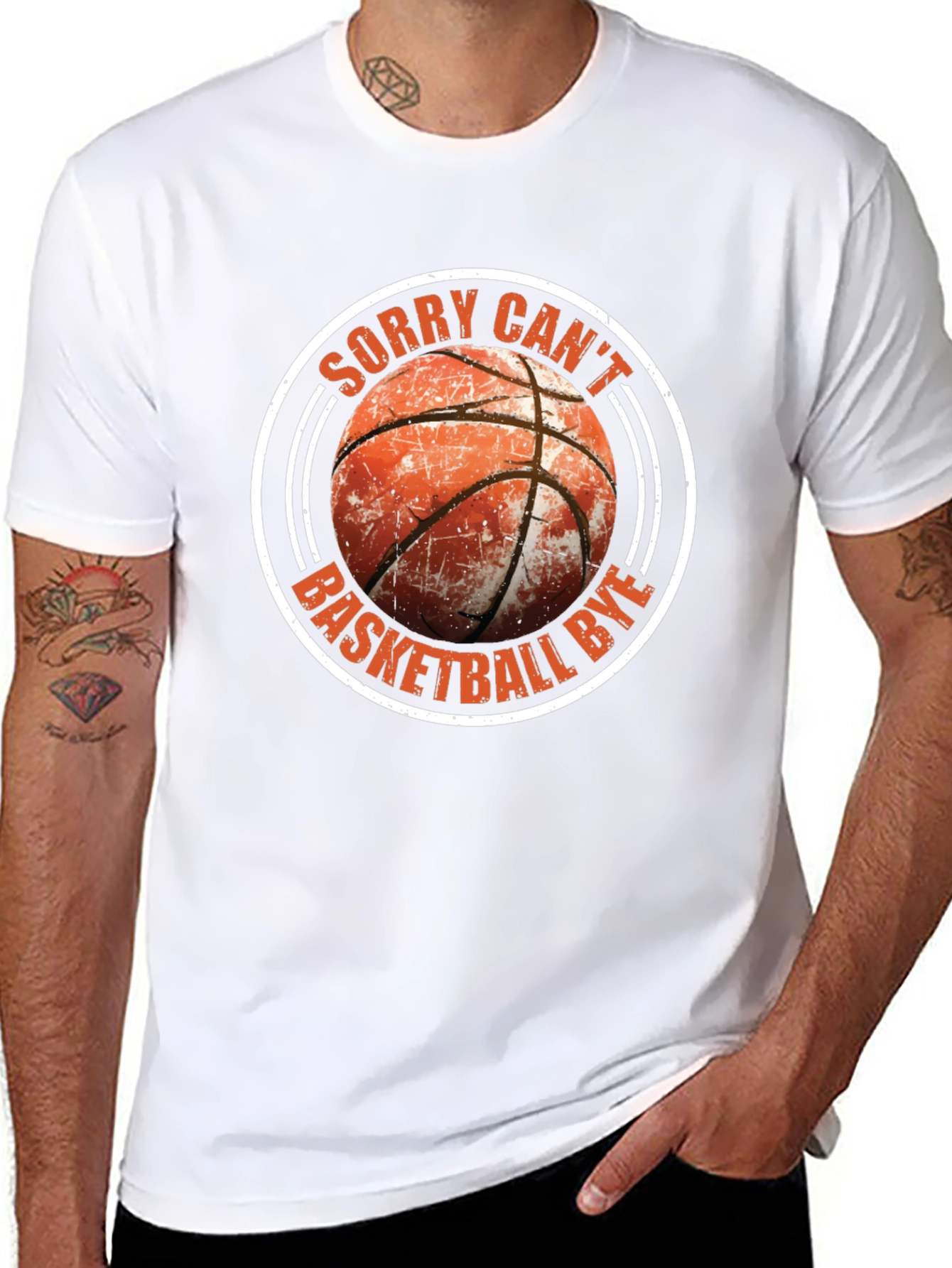 Sorry Cant Basketball Bye T-Shirt