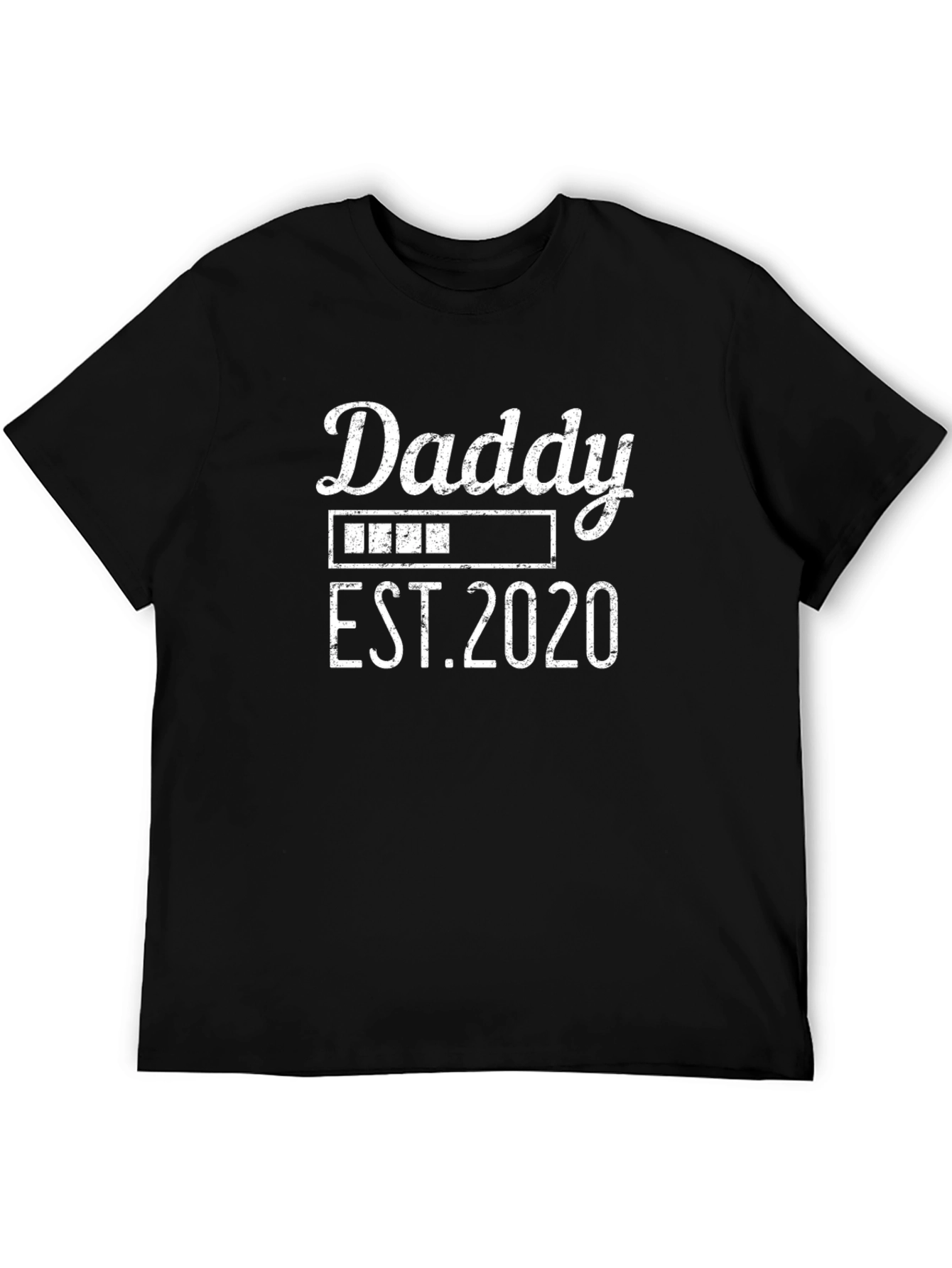 Daddy Est. 2020 T-Shirt - New Dad Gift