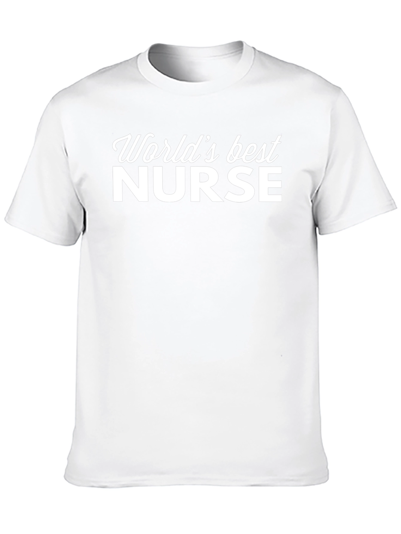 Worlds Best Nurse Black Graphic Tee