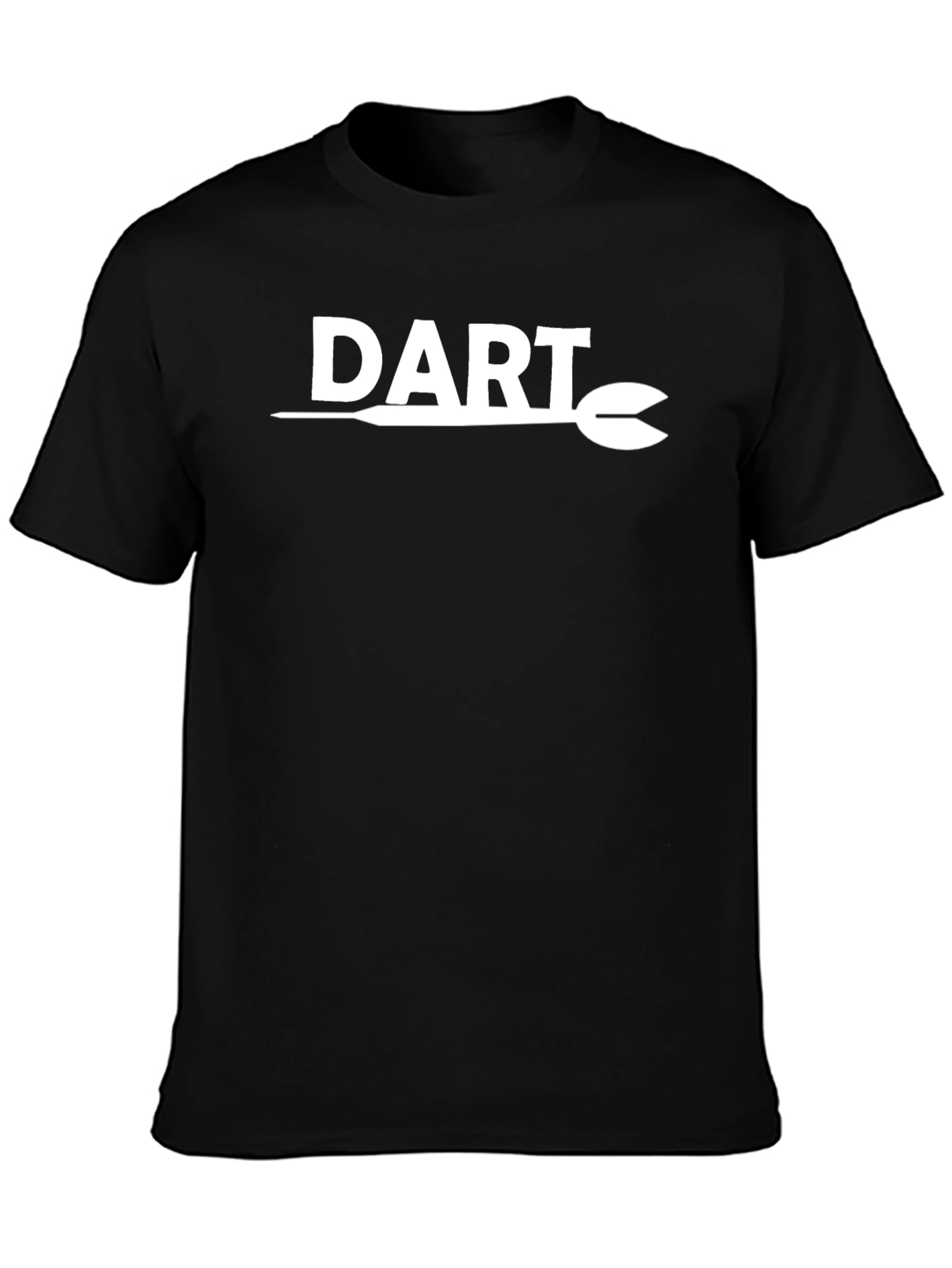 DART T-Shirt - Black Tee with Dart Graphic