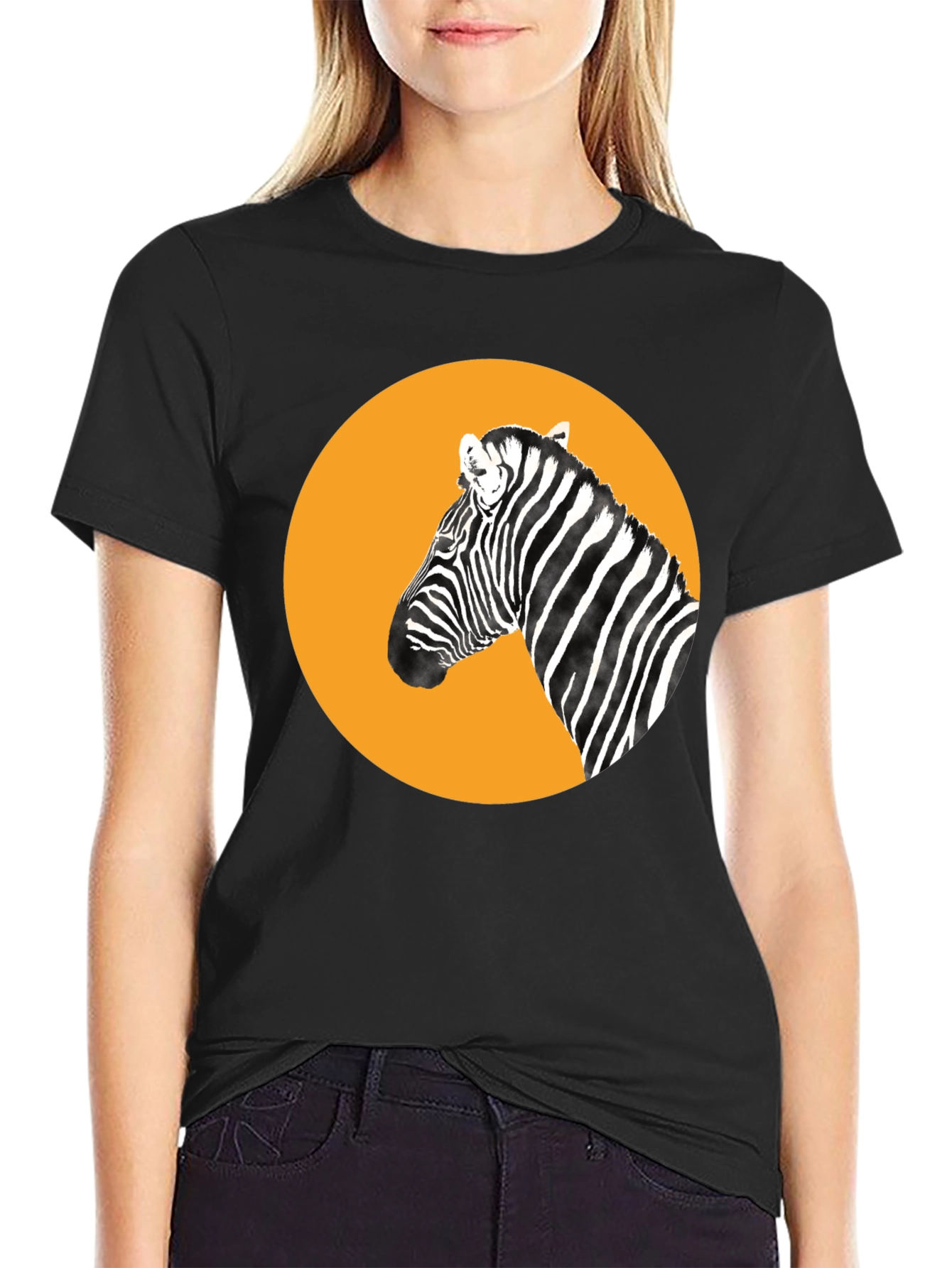 Zebra Graphic Tee - Bold Animal Print T-Shirt