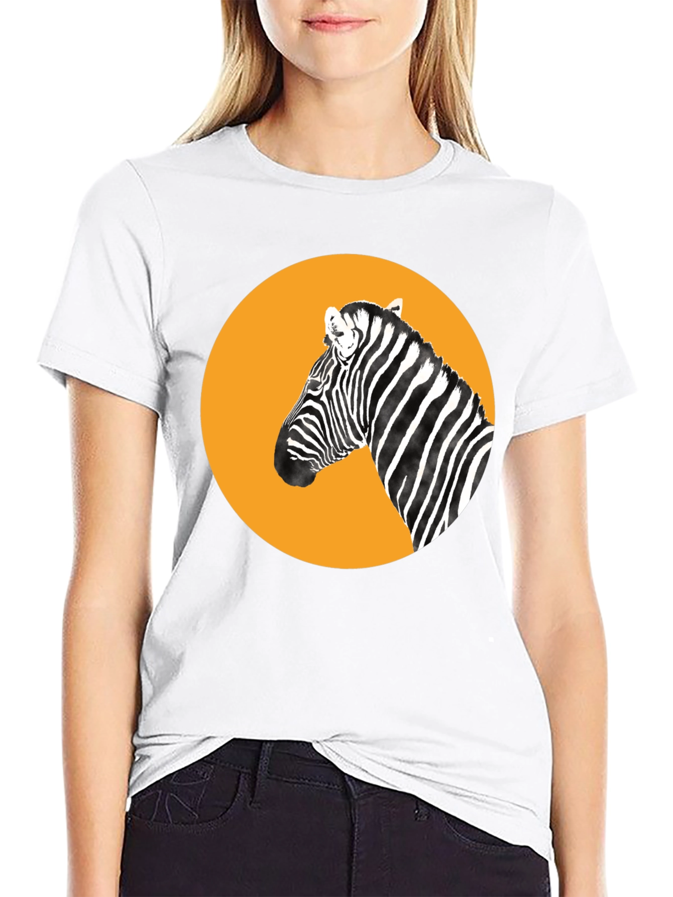 Zebra Graphic Tee - Bold Animal Print T-Shirt