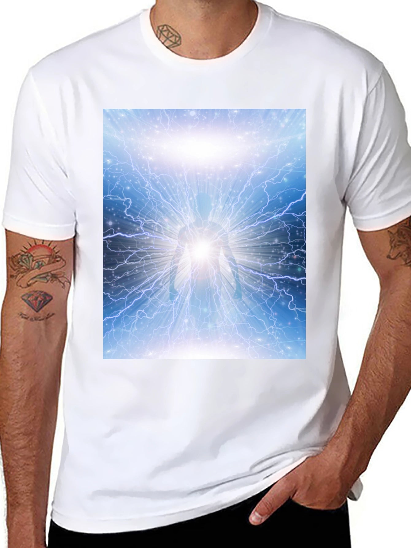 Enlightened Energy T-Shirt - Black Cotton Tee