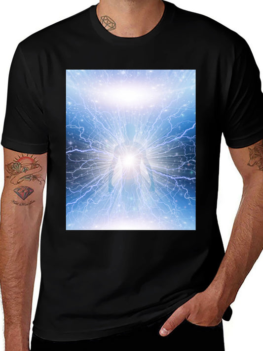Enlightened Energy T-Shirt - Black Cotton Tee