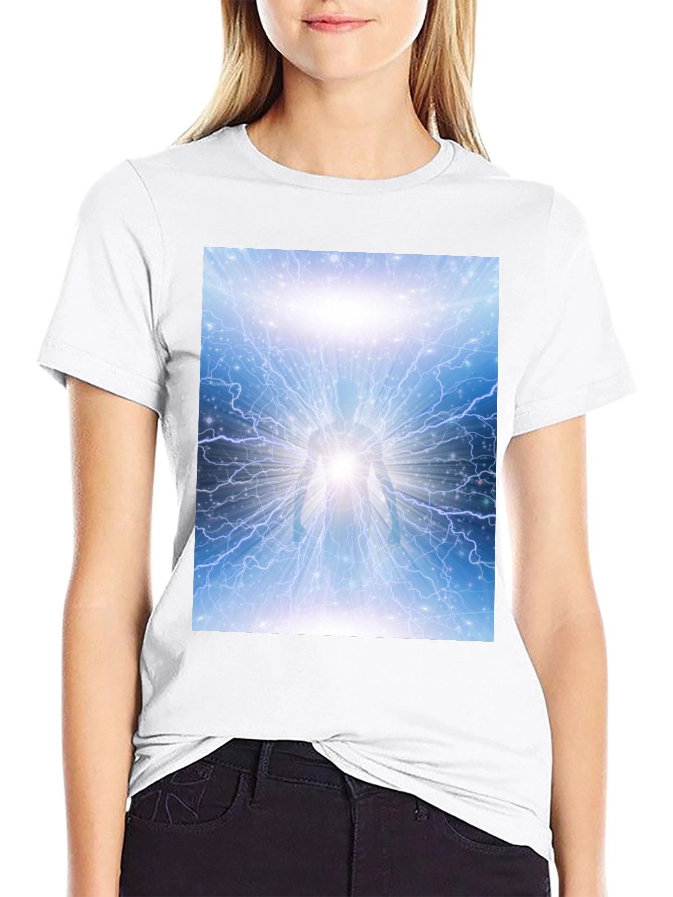 Enlightened Energy T-Shirt - Black Cotton Tee