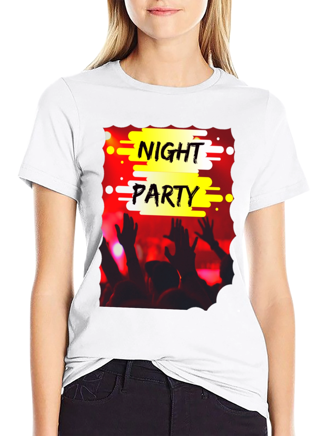Night Party Graphic T-Shirt