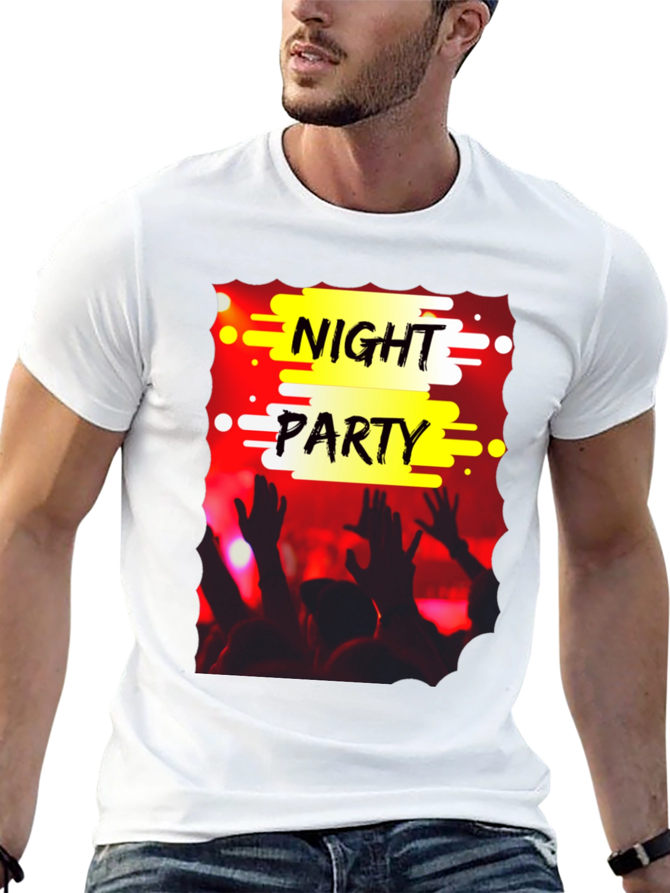 Night Party Graphic T-Shirt